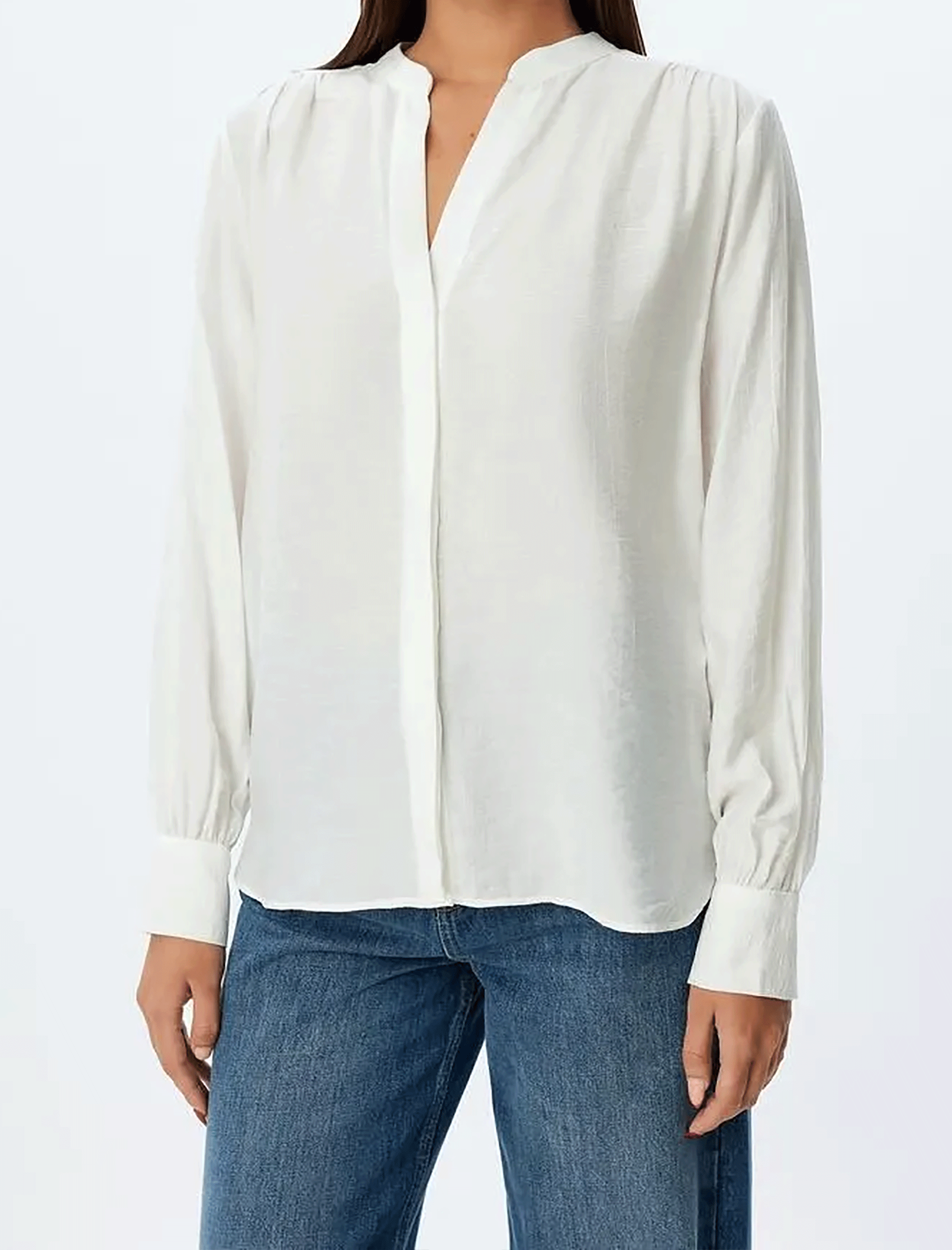 شومیز آستین بلند زنانه کوتون Koton کد 5WAK60051PW