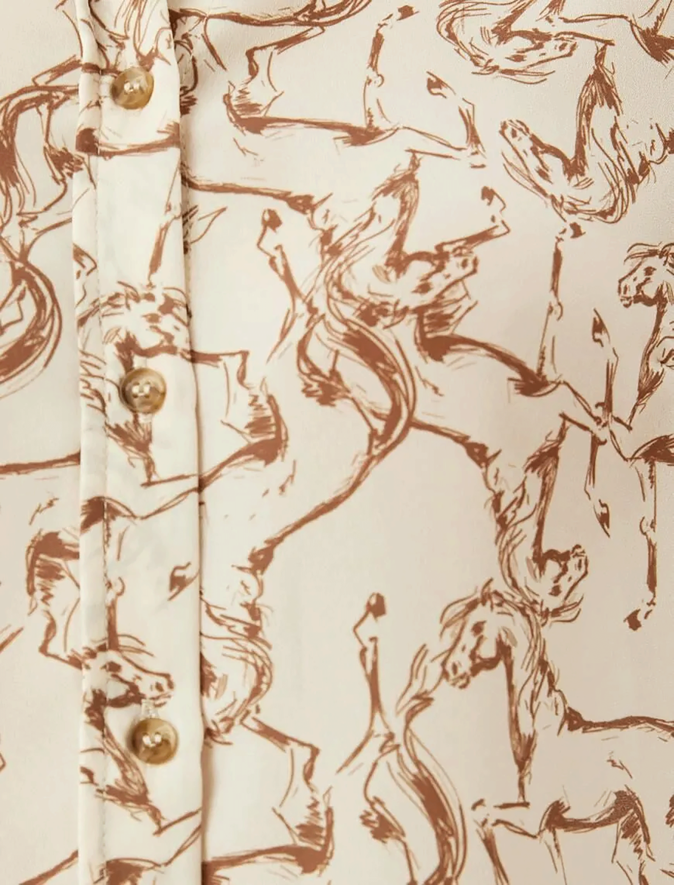 شومیز طرح دار زنانه کوتون Koton کد 5WAK60251UW