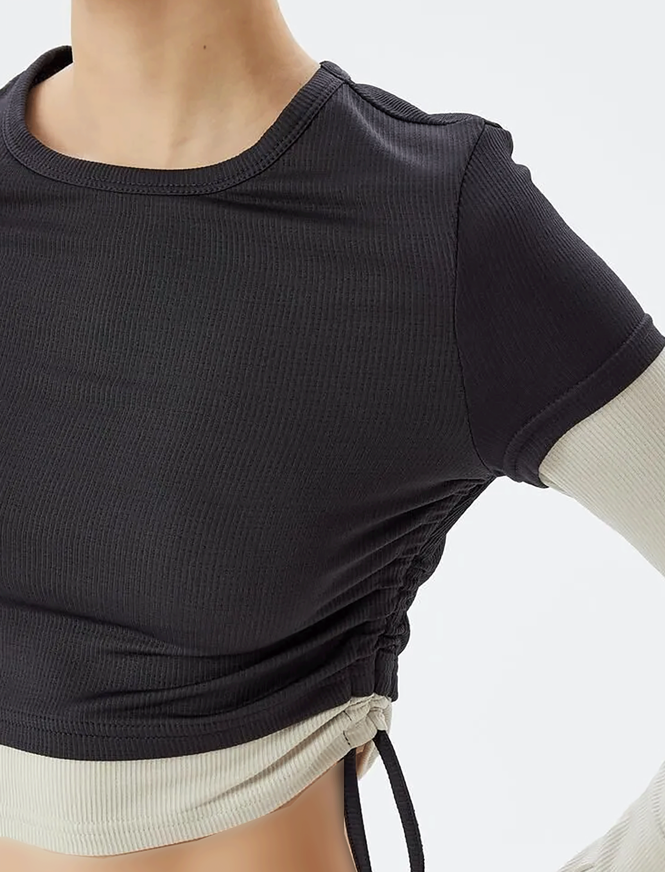 کراپ آستین بلند زنانه کوتون Koton کد 5WAL10070IK