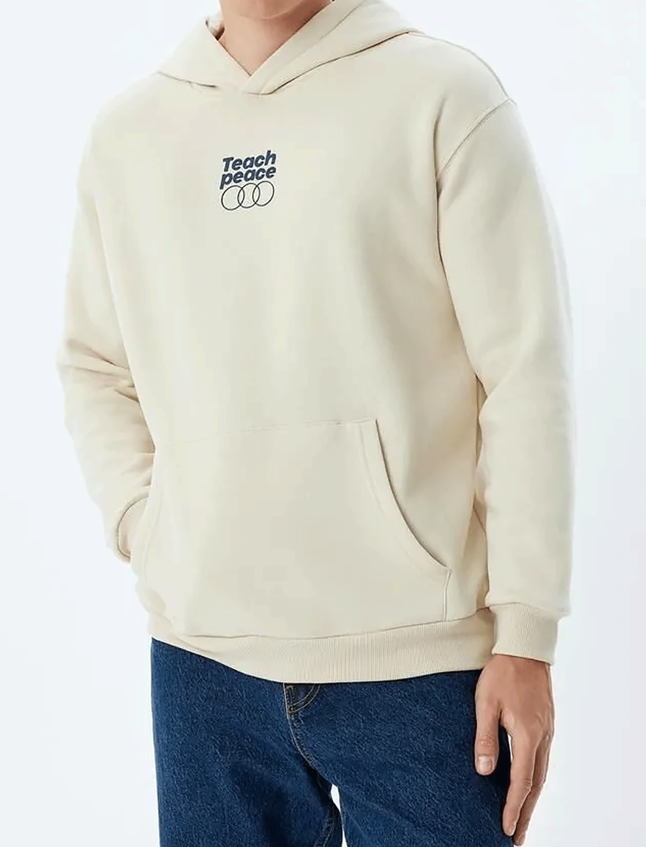 هودی طرح دار مردانه کوتون Koton کد 5WAM70102MK