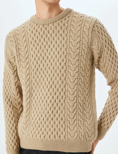 بافت طرح دار مردانه کوتون Koton کد 5WAM70151HT