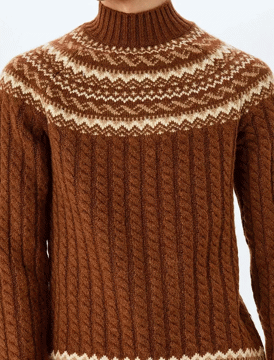 پلیور طرح دار مردانه کوتون Koton کد 5WAM70156HT