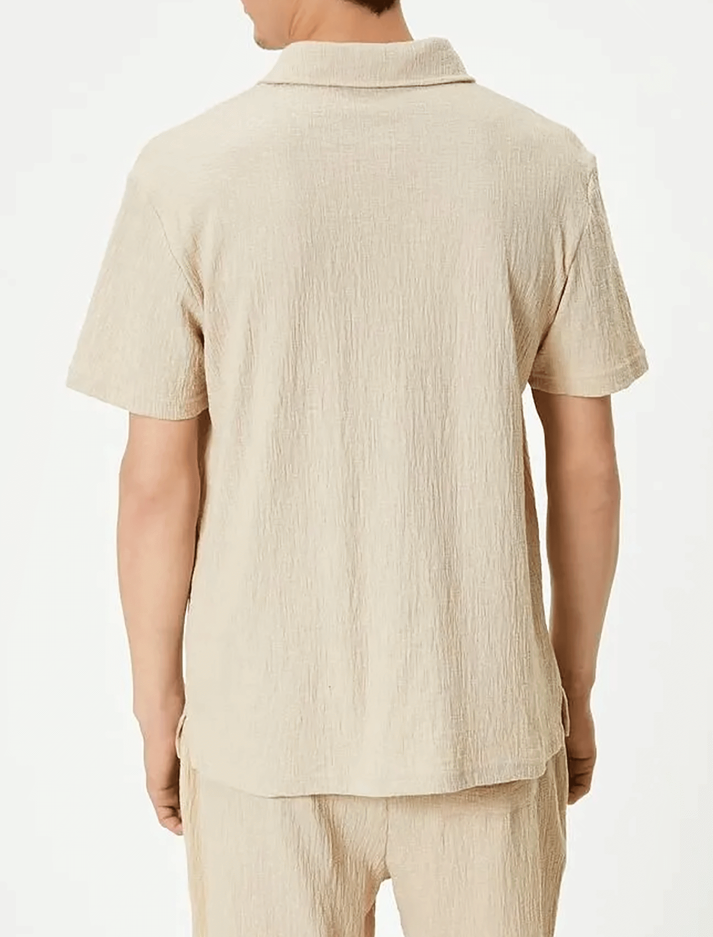 پولوشرت نخی مردانه کوتون Koton کد 4SAM10001MK