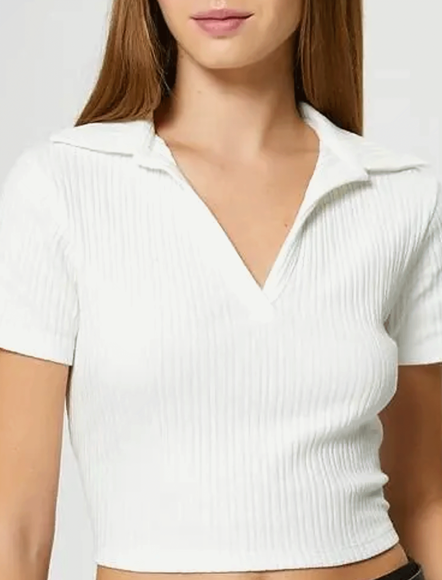 کراپ تیشرت زنانه کوتون Koton کد 4SAL10061IK