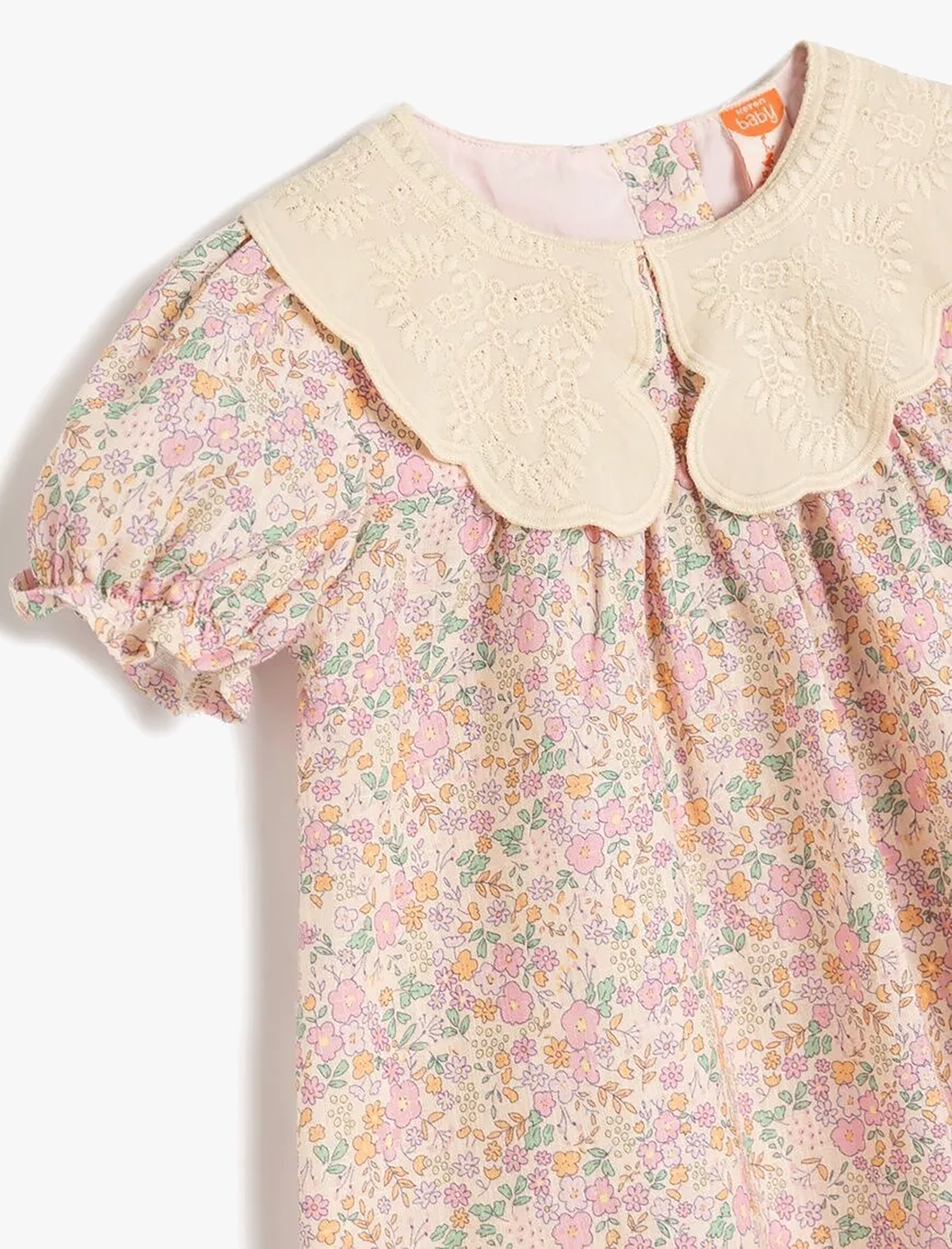 پیراهن  نوزاد دختر کوتون Koton کد 5SMG80033AW