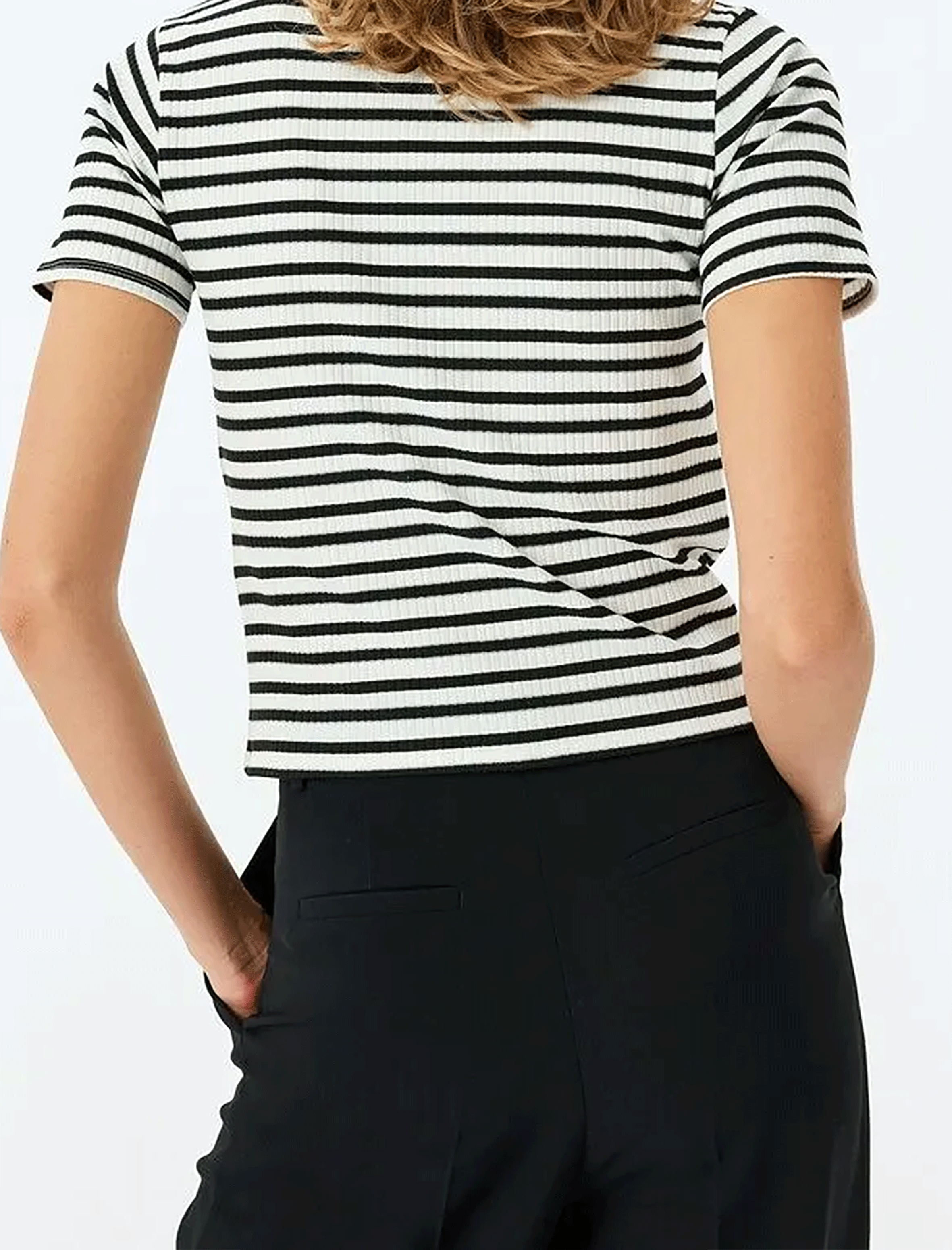 تی شرت طرح دار زنانه کوتون Koton کد 5SAK50001EK