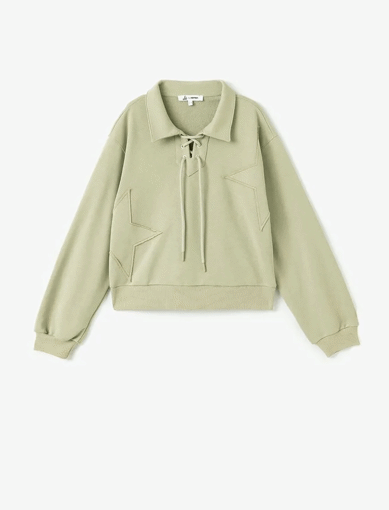 کراپ سویشرت زنانه کوتون Koton کد 5SAL10531IK