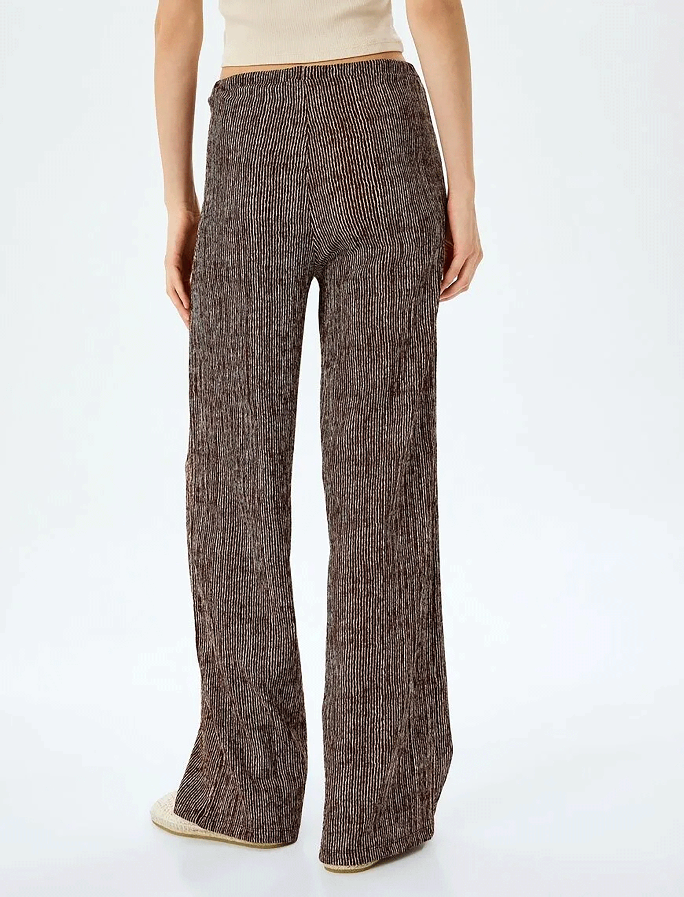 شلوار طرح دار زنانه کوتون Koton کد 5SAL40051IK