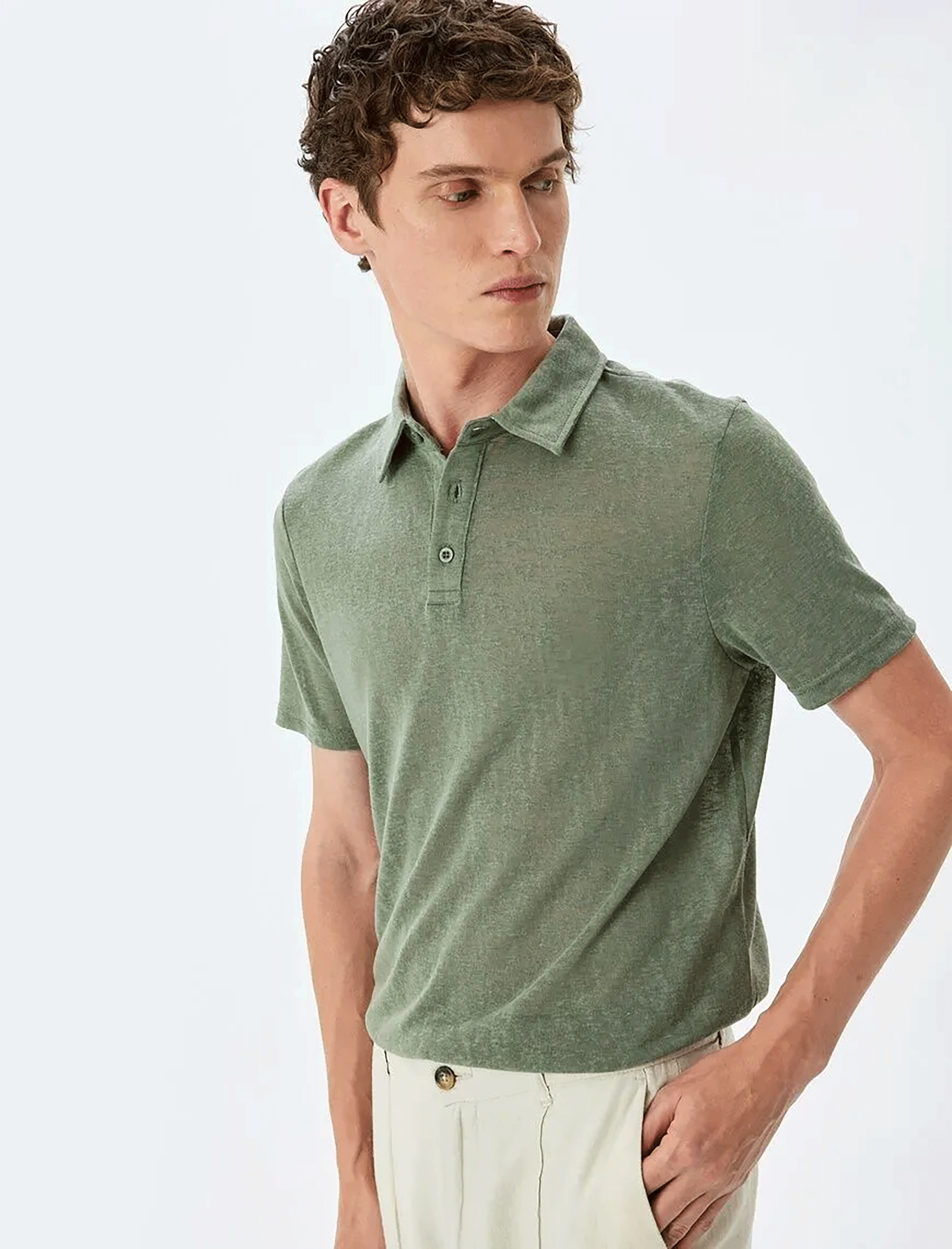 پولوشرت  مردانه کوتون Koton کد 5SAM10028MK