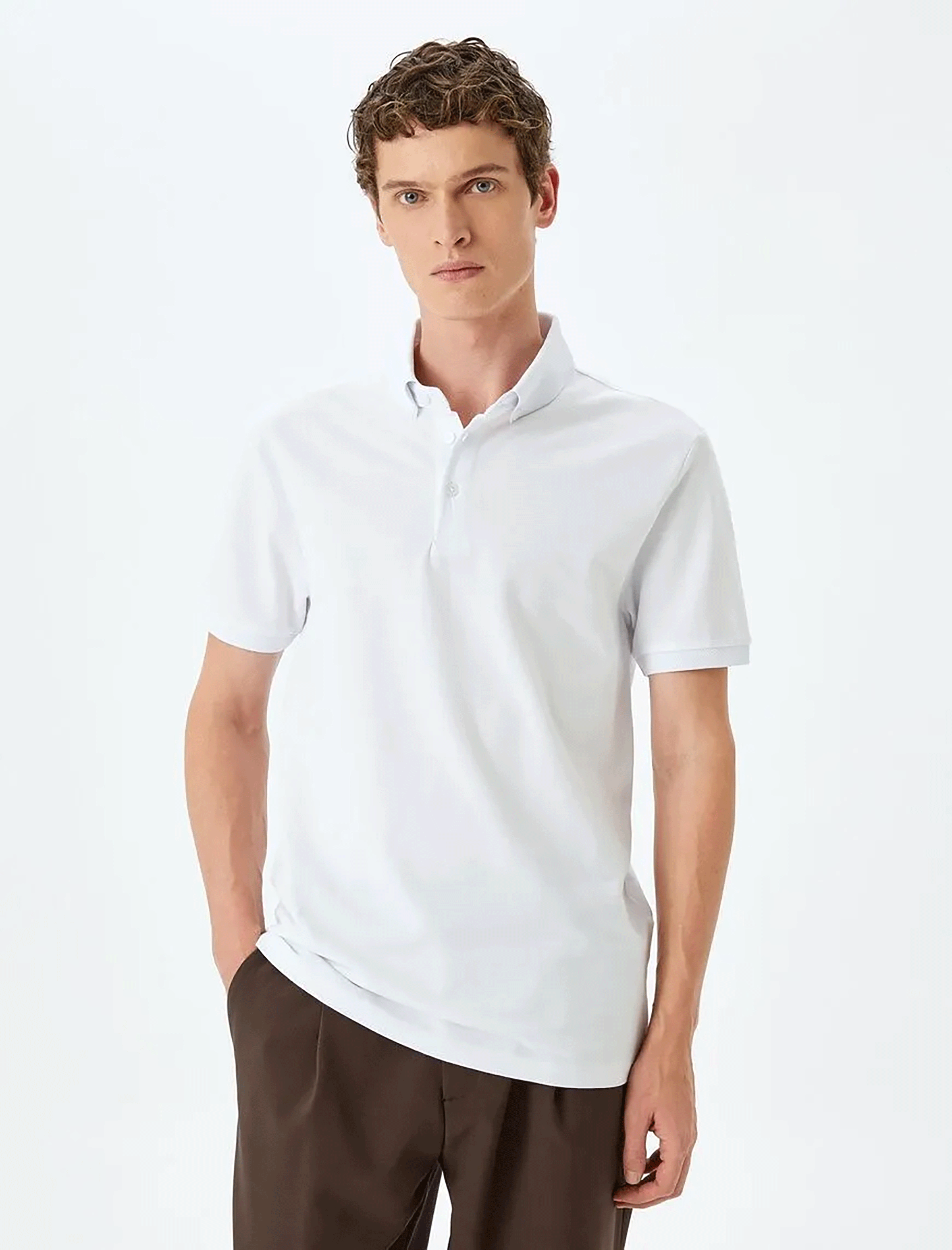 پولوشرت  مردانه کوتون Koton کد 5SAM10033MK