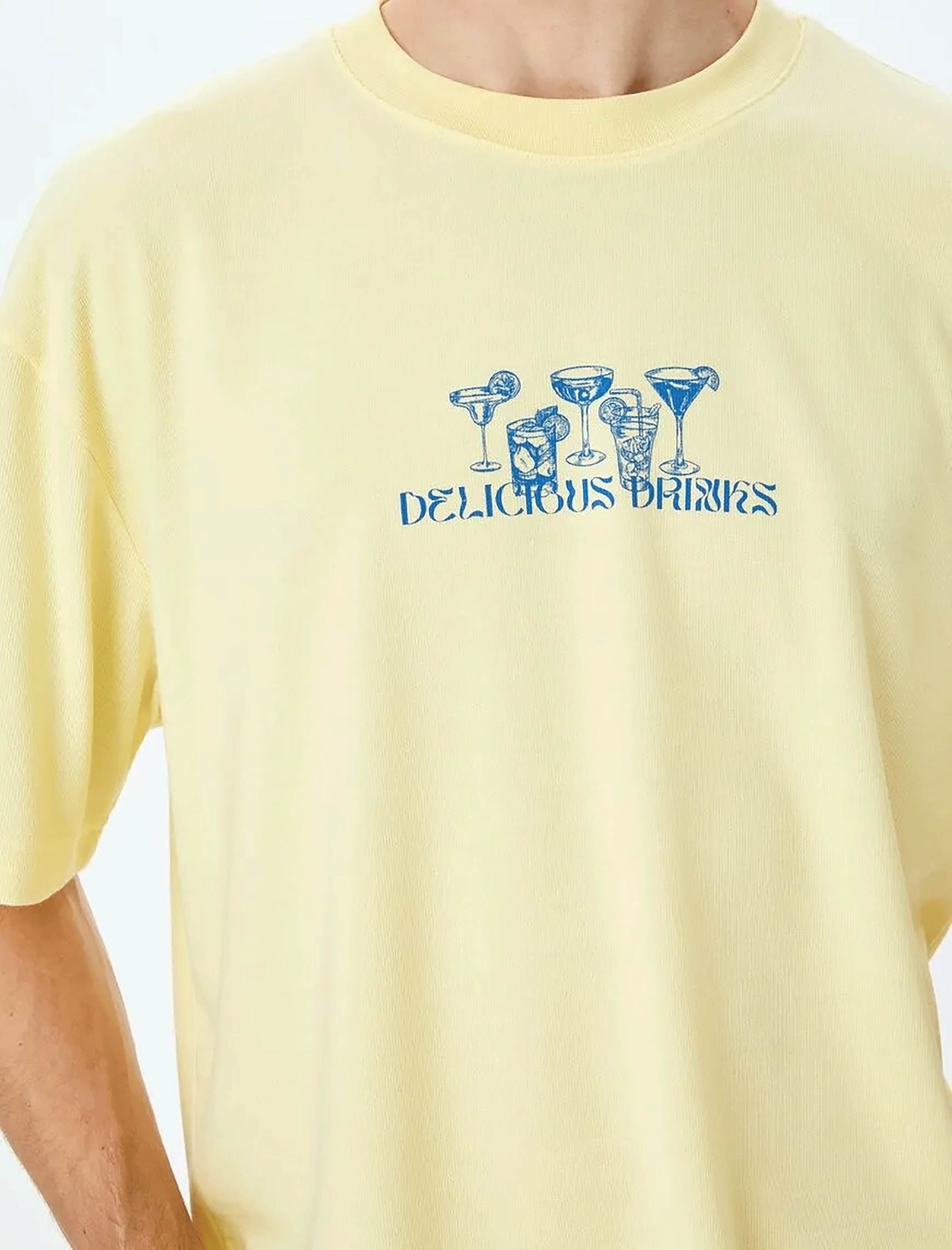 تی شرت طرح دار مردانه کوتون Koton کد 5SAM10127HK