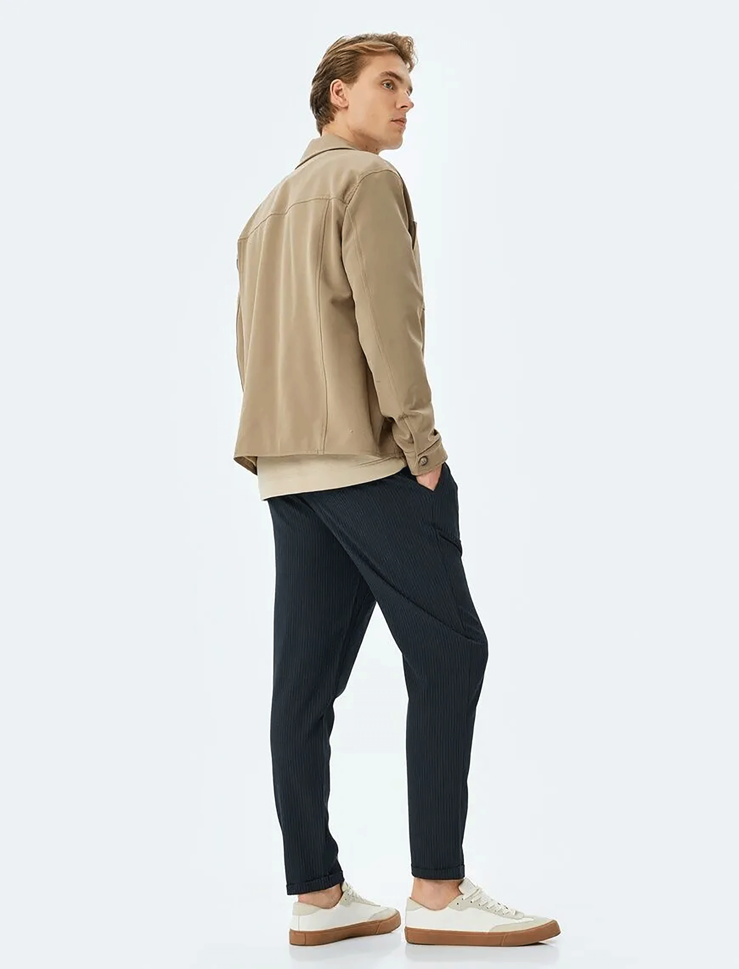 شلوار اسلیم فیت مردانه کوتون Koton کد 5SAM40034HW