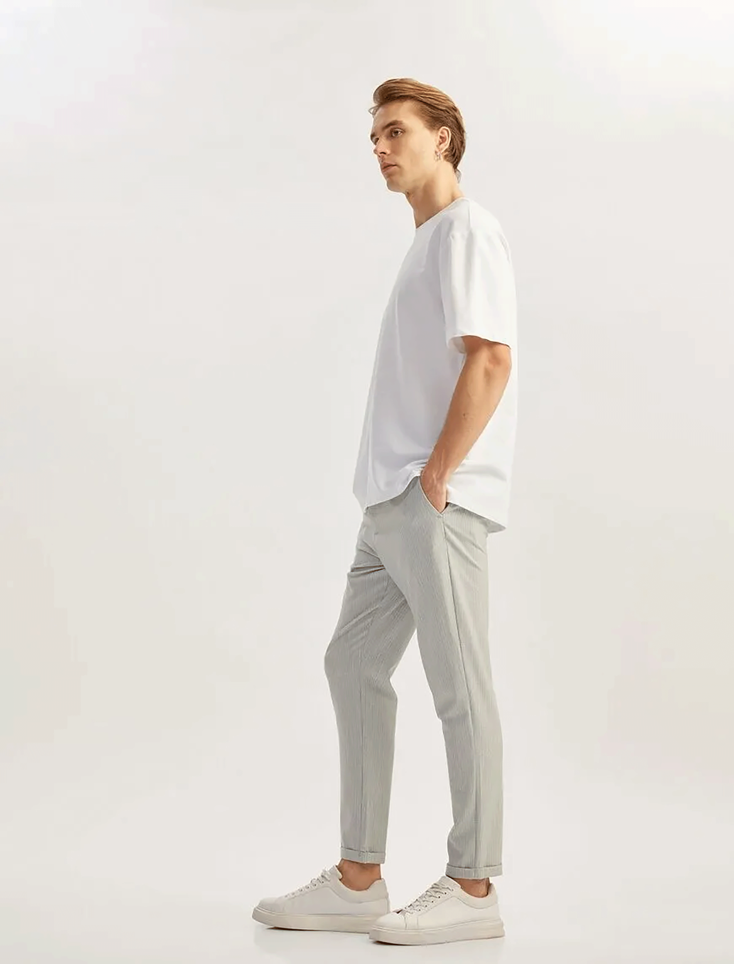 شلوار اسلیم فیت مردانه کوتون Koton کد 5SAM40034HW