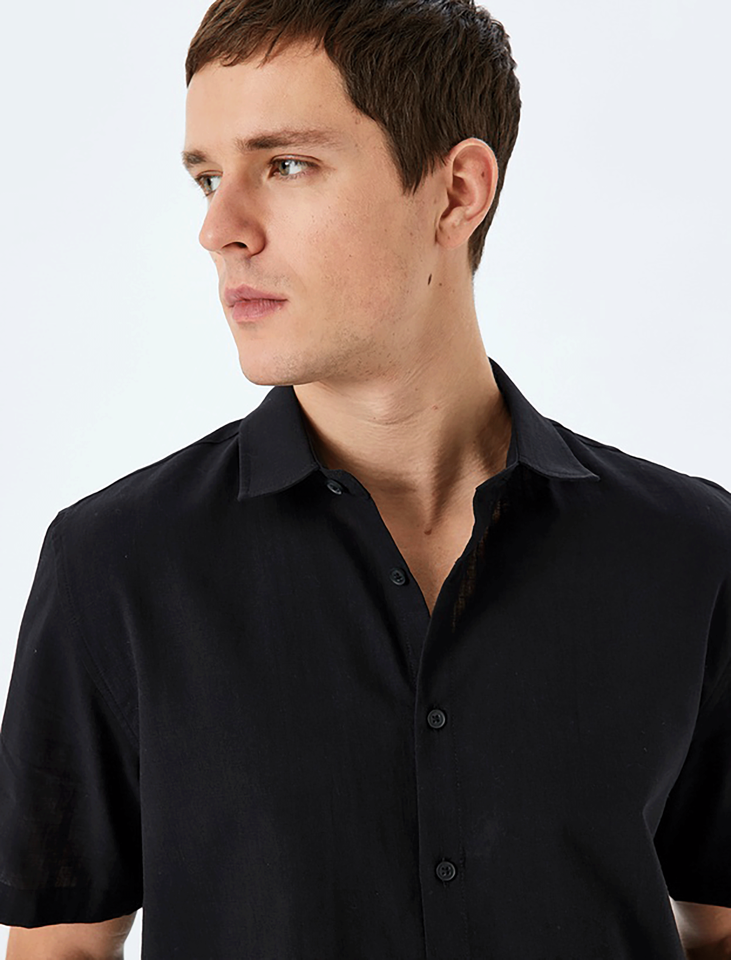 پیراهن آستین کوتاه مردانه کوتون Koton کد 5SAM60006HW