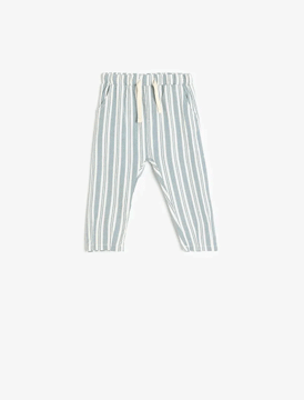 شلوار طرح دار نوزاد پسر کوتون Koton کد 5SMB40036TW