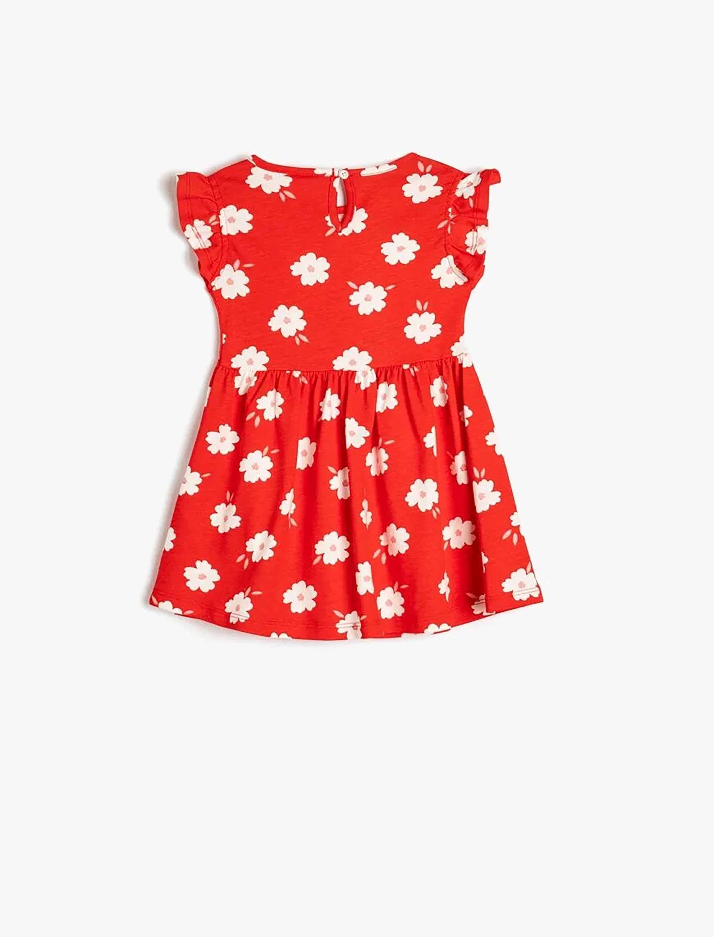 پیراهن طرح دار نوزاد دختر کوتون Koton کد 5SMG80017AK