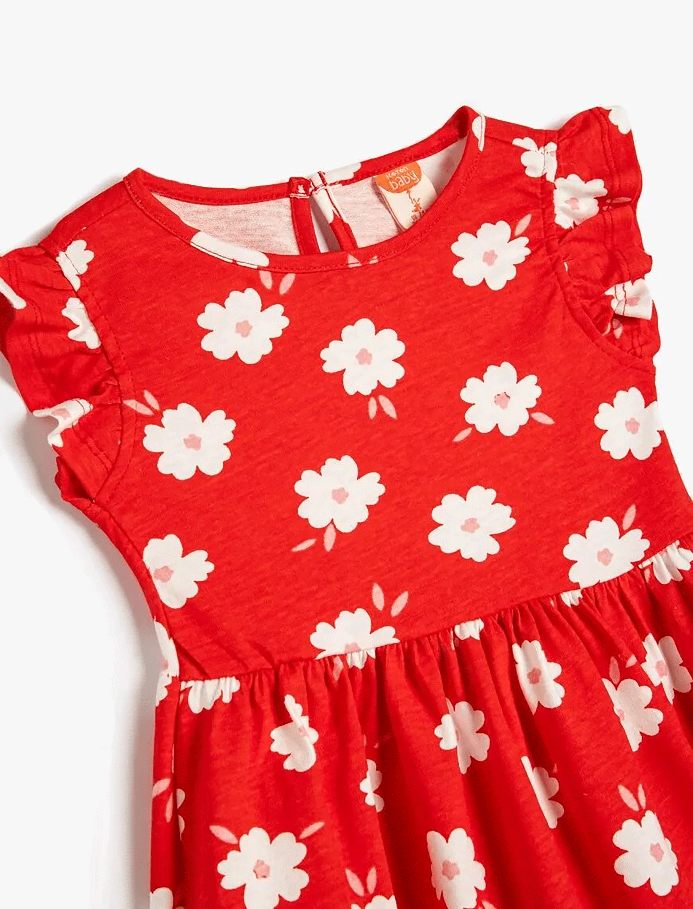 پیراهن طرح دار نوزاد دختر کوتون Koton کد 5SMG80017AK