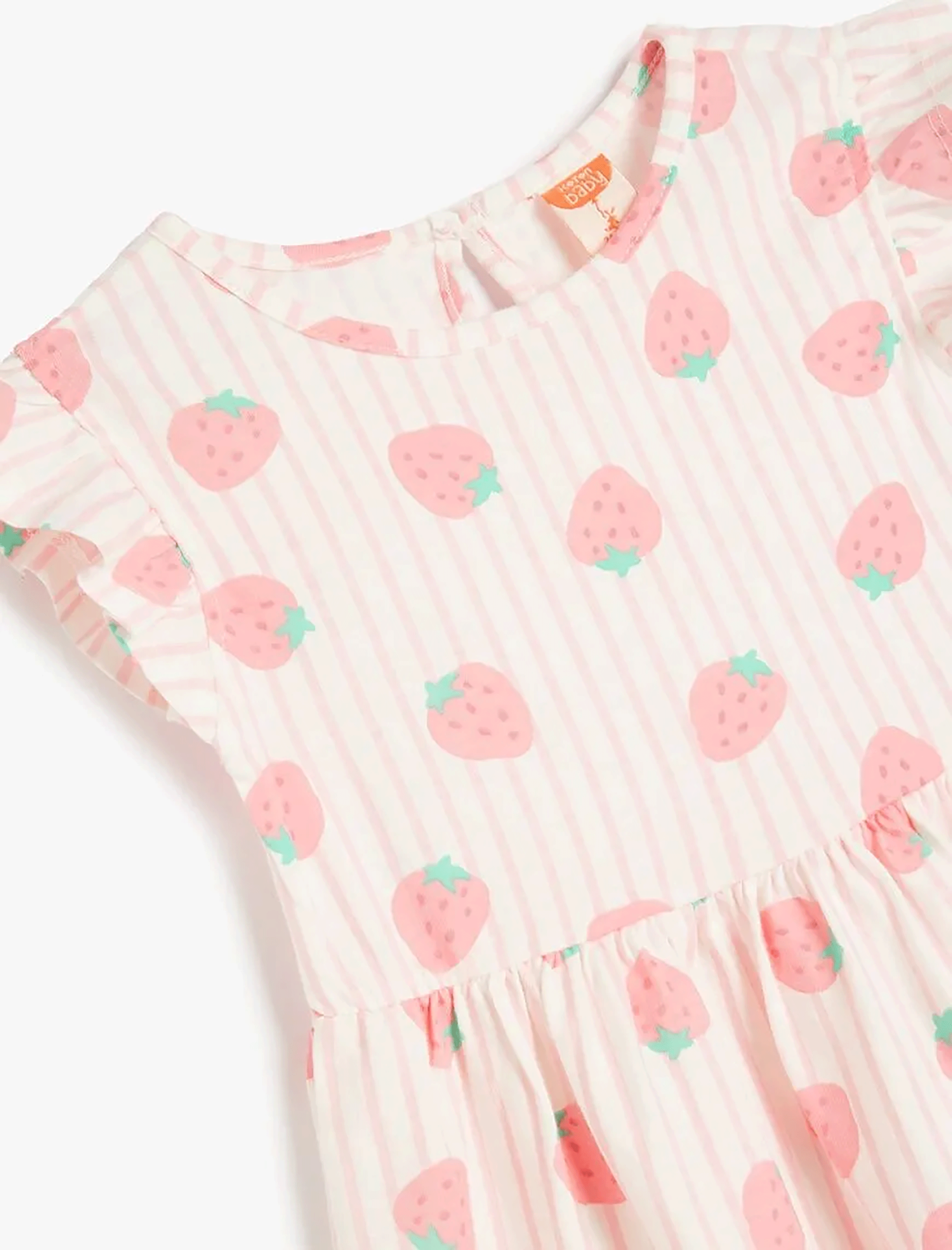 پیراهن طرح دار نوزاد دختر کوتون Koton کد 5SMG80018AK