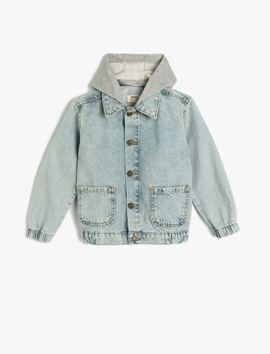 ژاکت جین پسرانه کوتون Koton کد 5SKB20001TD