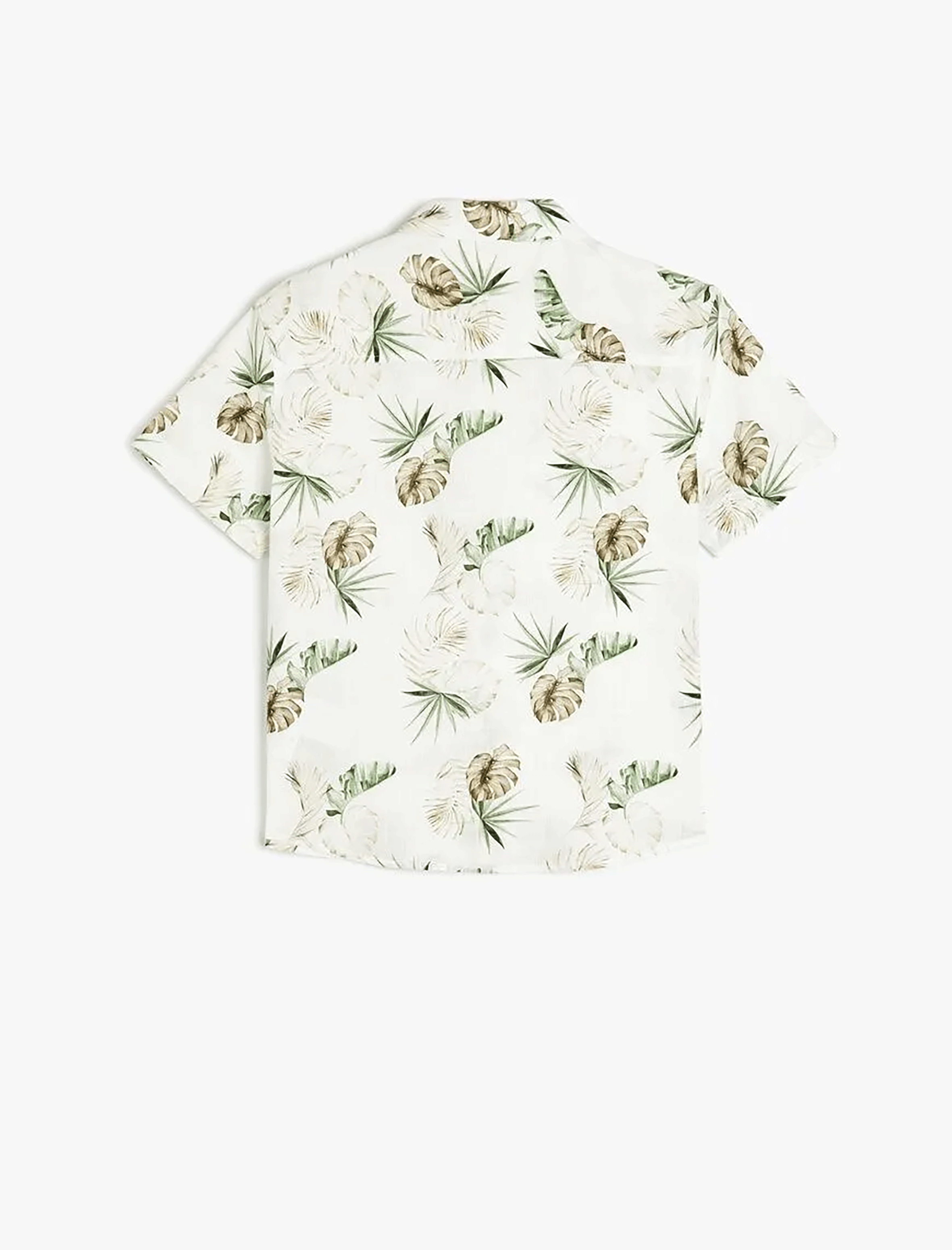 پیراهن آستین کوتاه طرح دار پسرانه کوتون Koton کد 5SKB60045TW