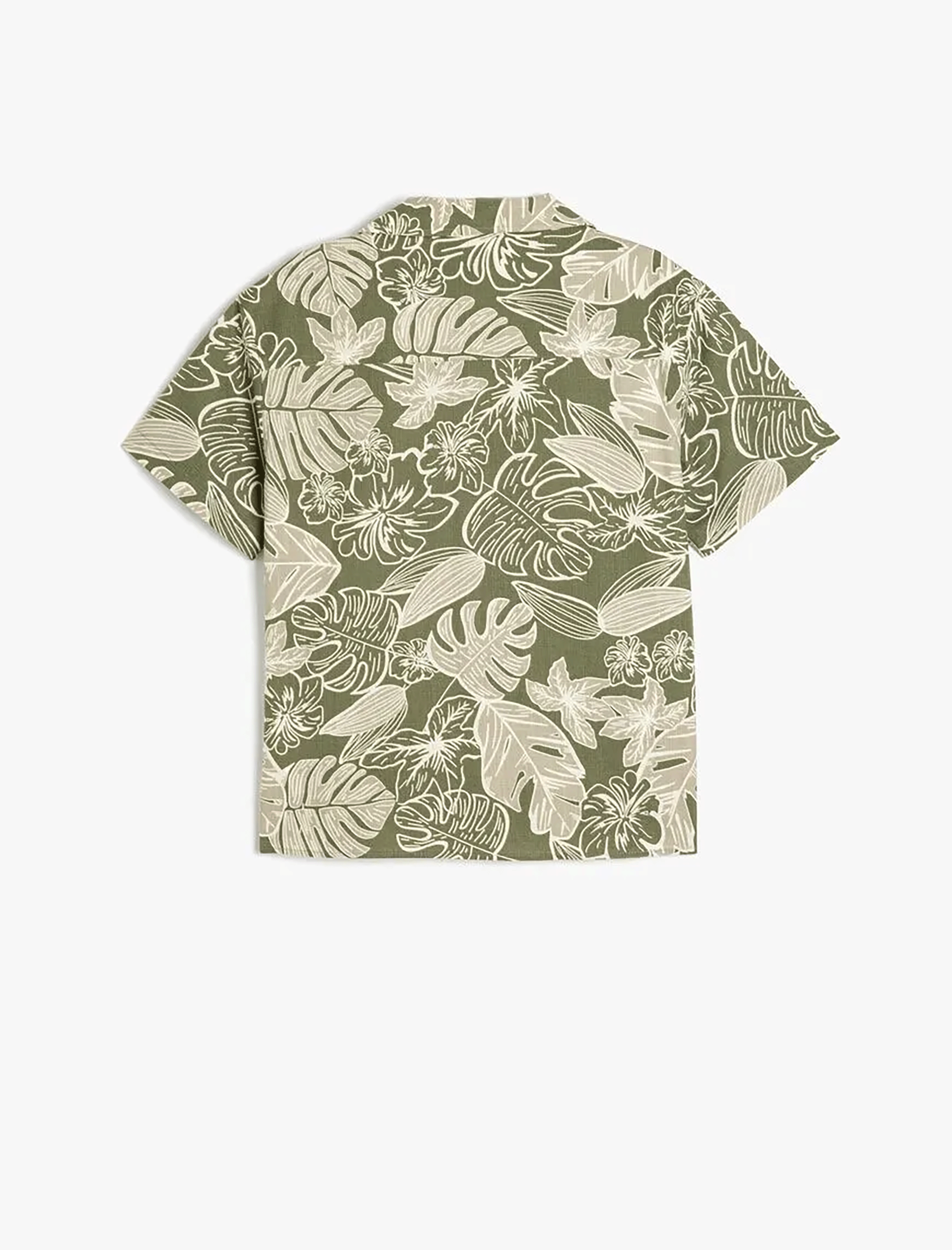 پیراهن آستین کوتاه طرح دار پسرانه کوتون Koton کد 5SKB60070TW