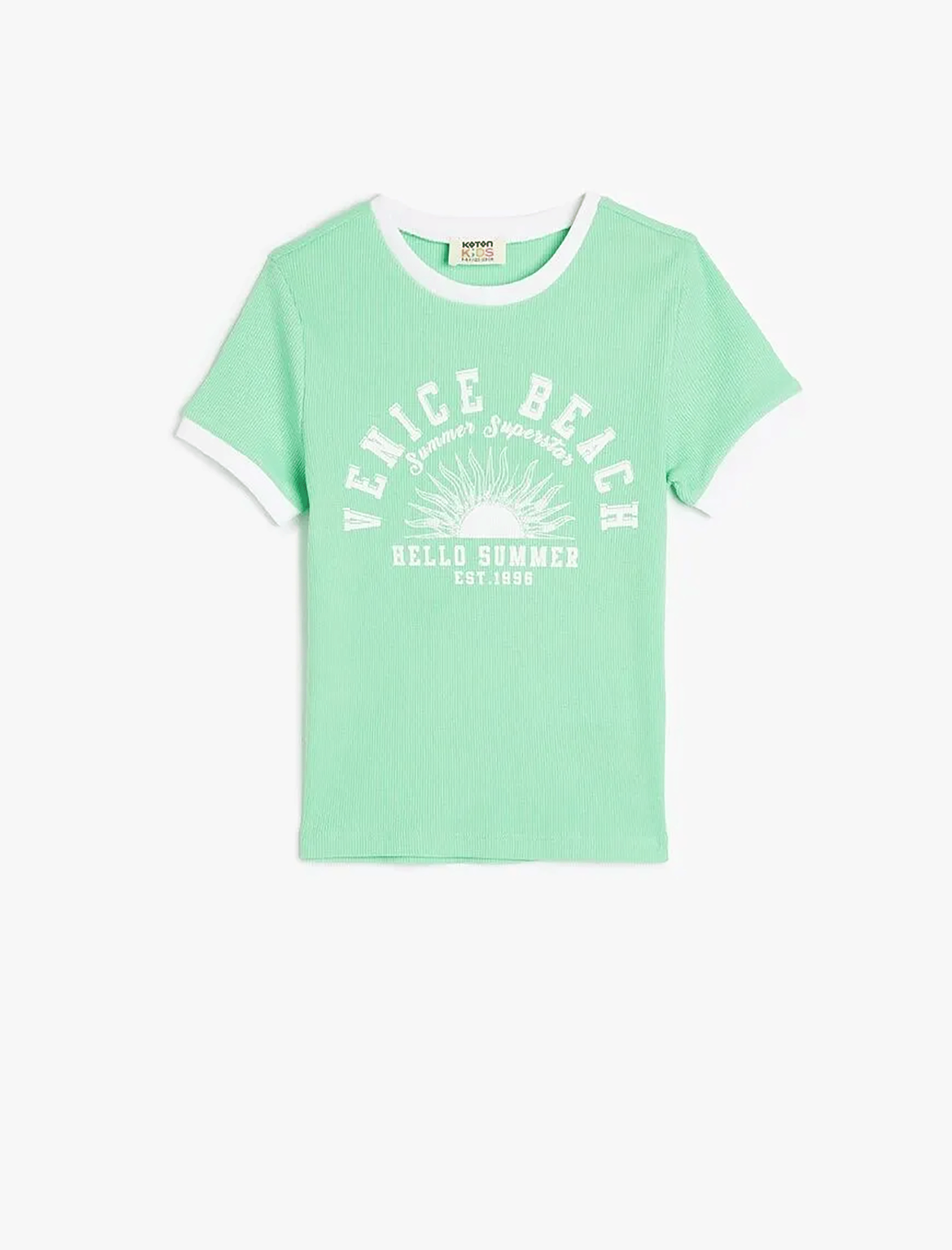 تی شرت دخترانه کوتون Koton کد 5SKG10046AK