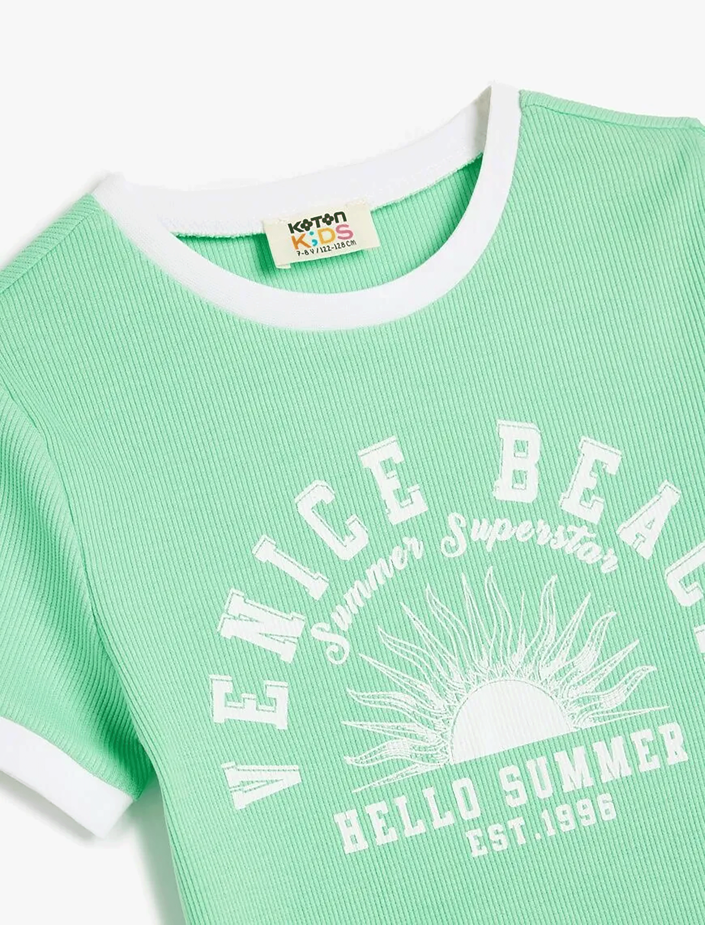 تی شرت دخترانه کوتون Koton کد 5SKG10046AK