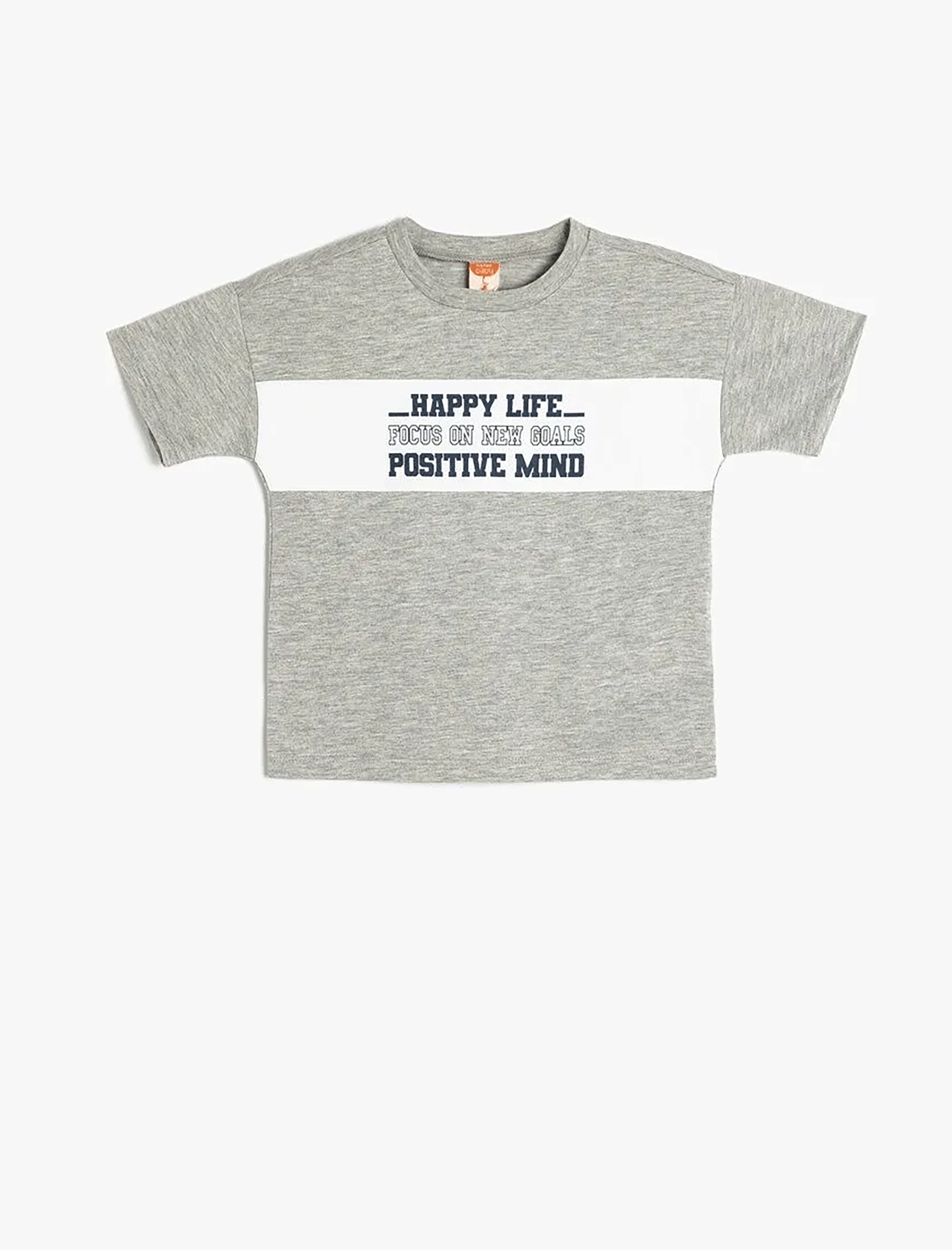 تی شرت طرح دار نوزاد پسر کوتون Koton کد 5SMB10057TK