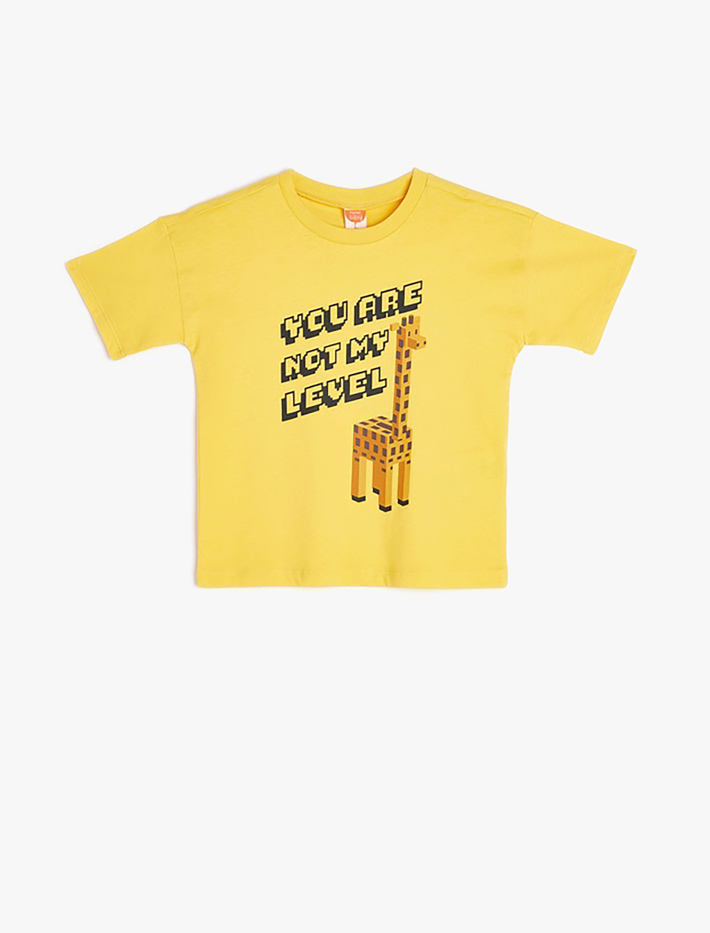 تی شرت طرح دار نوزاد پسر کوتون Koton کد 5SMB10058TK