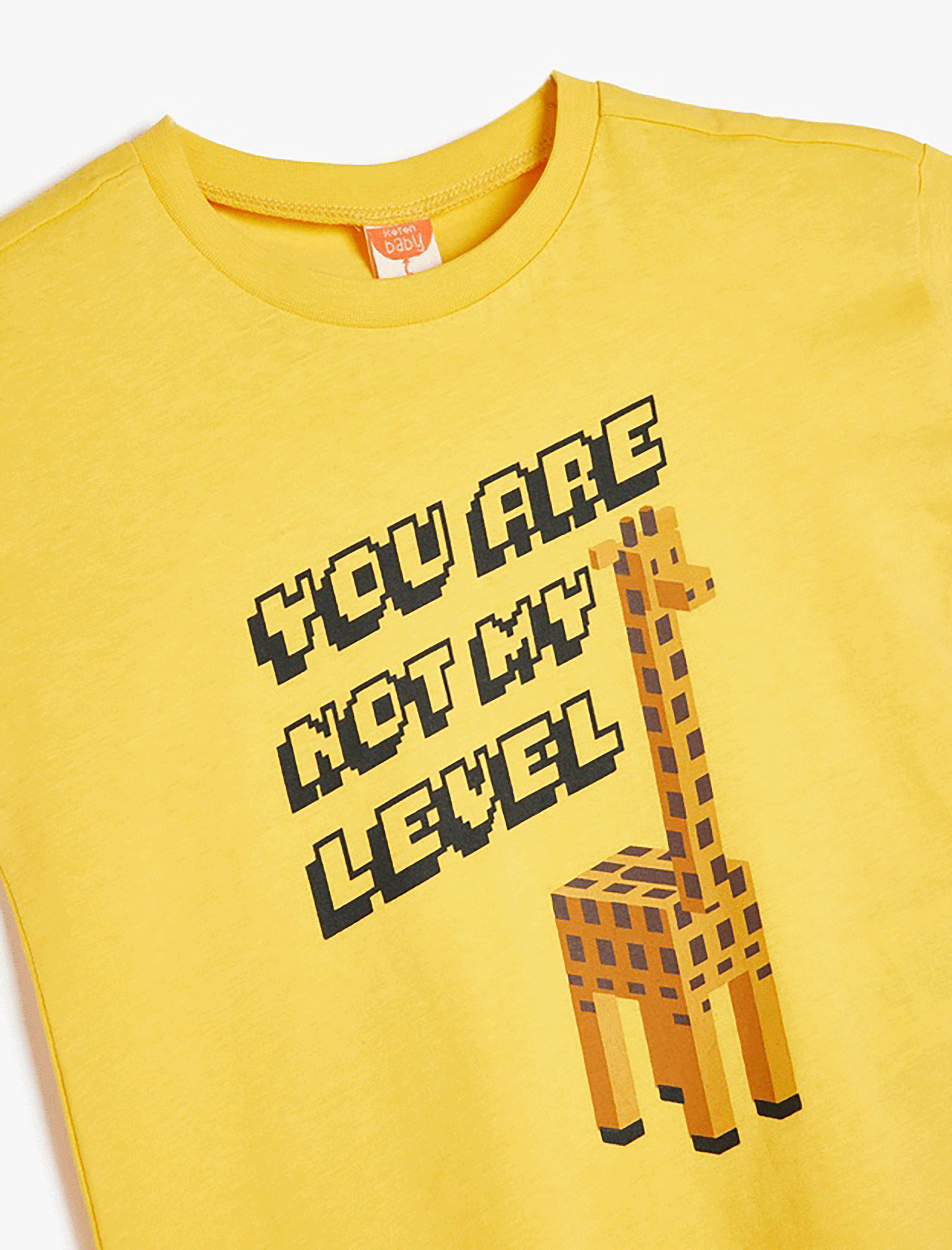 تی شرت طرح دار نوزاد پسر کوتون Koton کد 5SMB10058TK