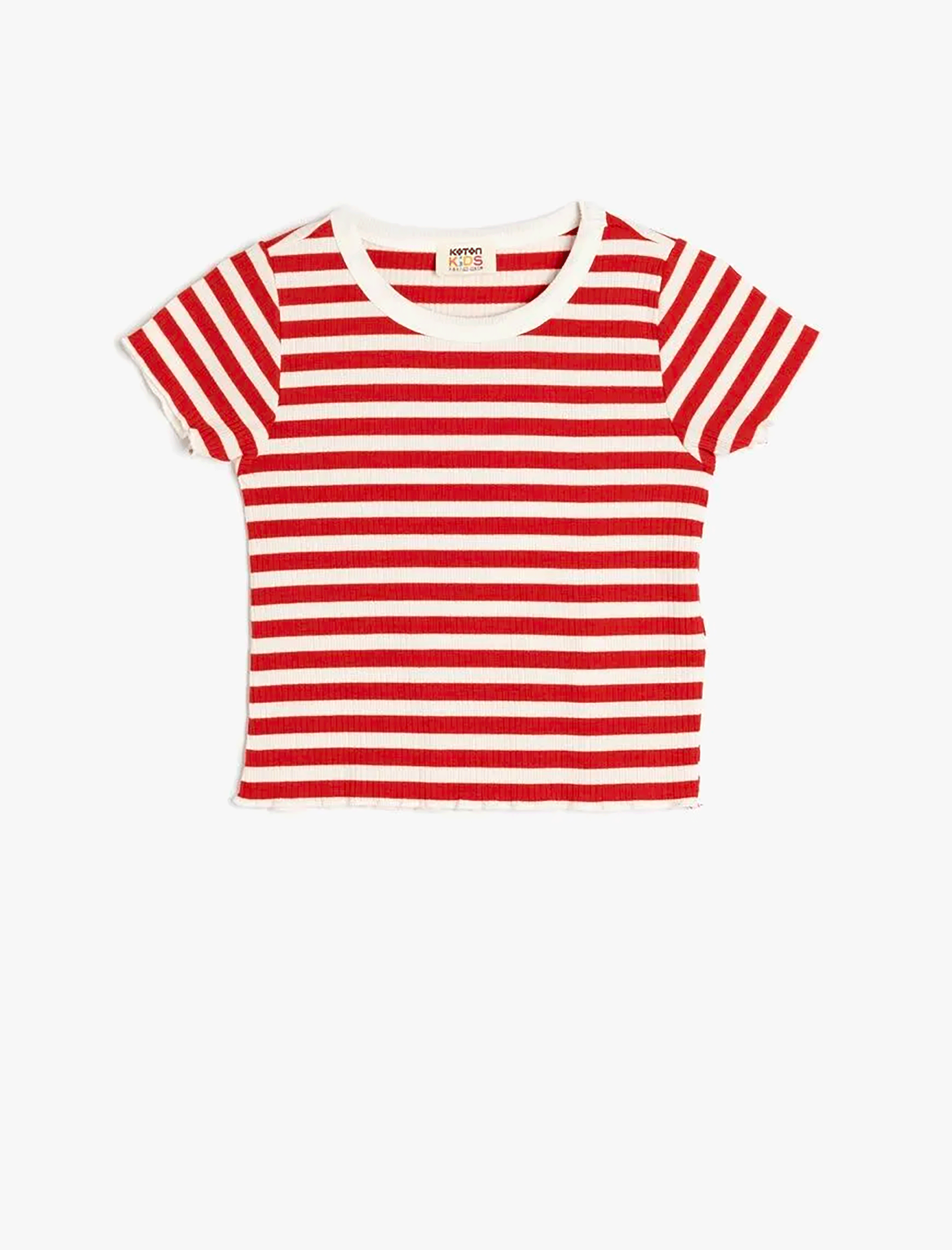 تی شرت طرح دار دخترانه کوتون Koton کد 5SKG10065AK