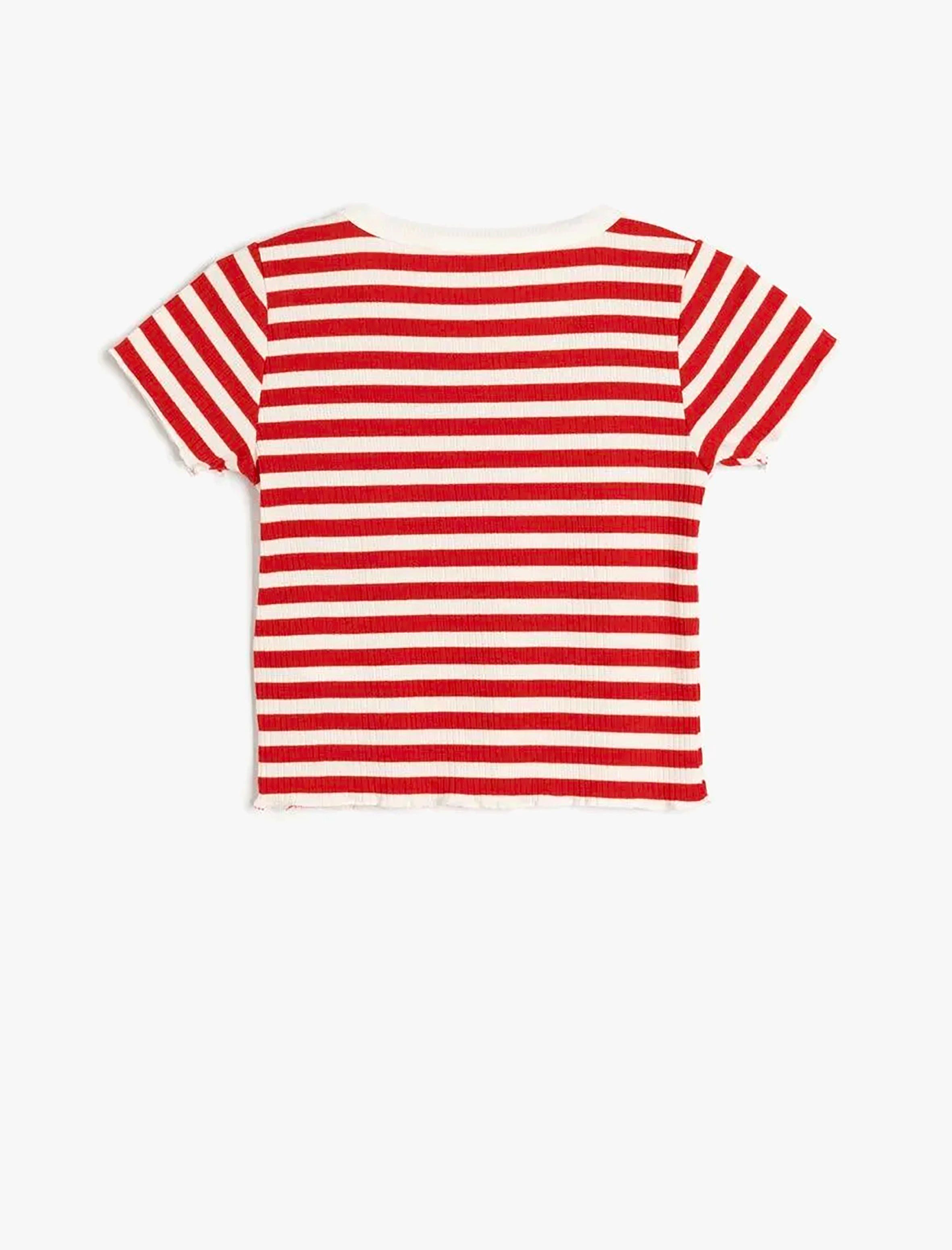 تی شرت طرح دار دخترانه کوتون Koton کد 5SKG10065AK