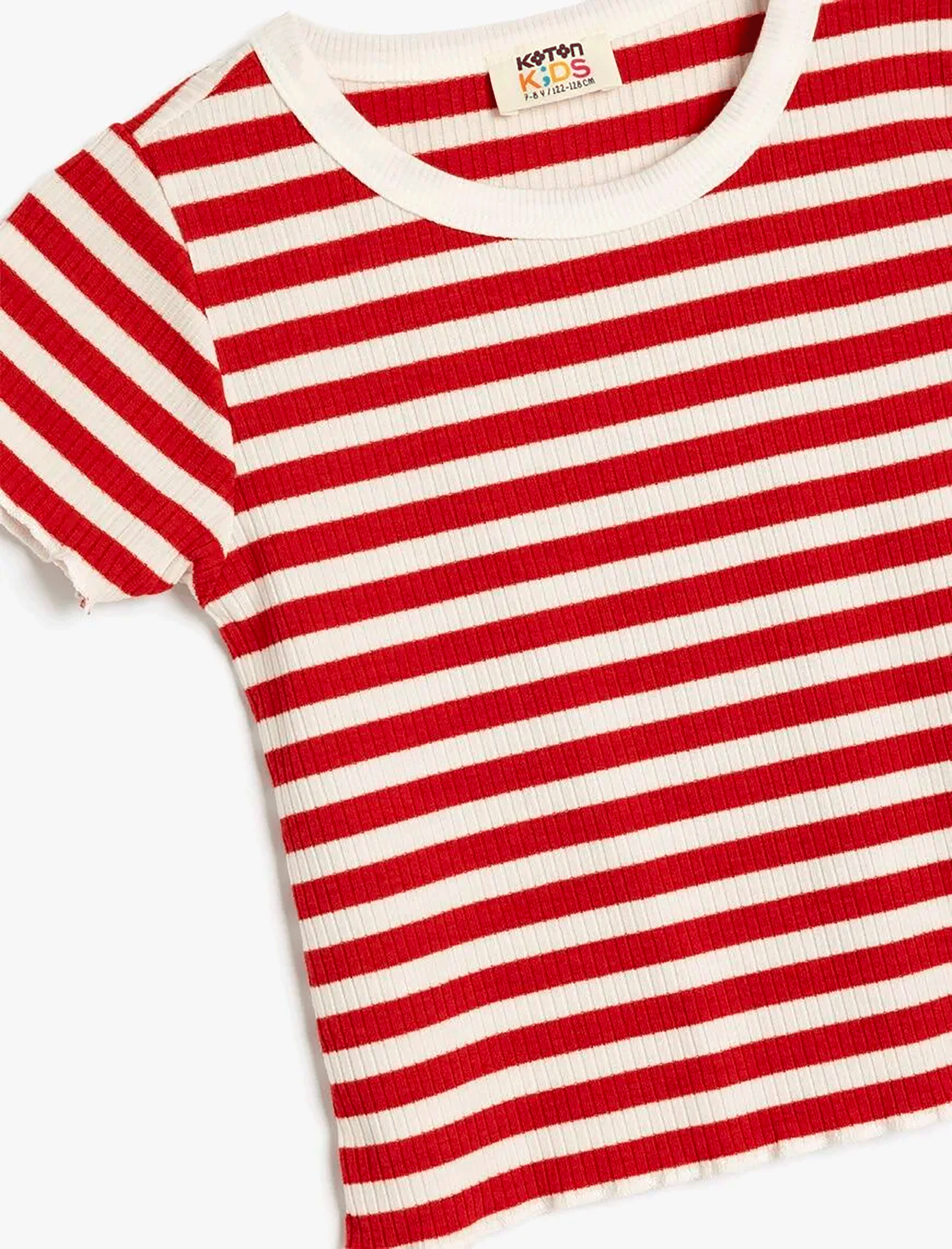 تی شرت طرح دار دخترانه کوتون Koton کد 5SKG10065AK