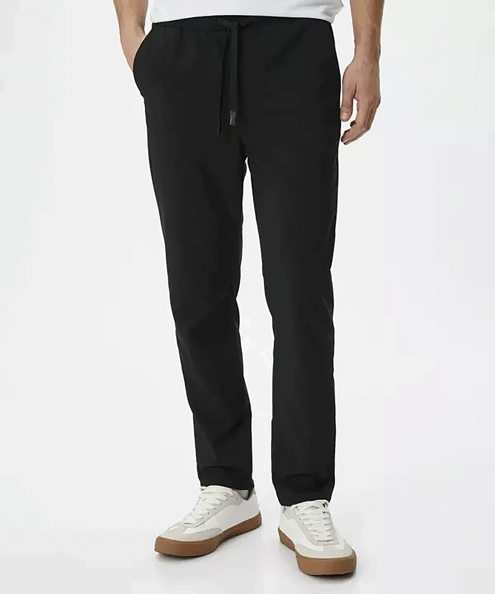 شلوار پارچه ای اسلیم فیت مردانه کوتون Koton کد 4SAM40015HW