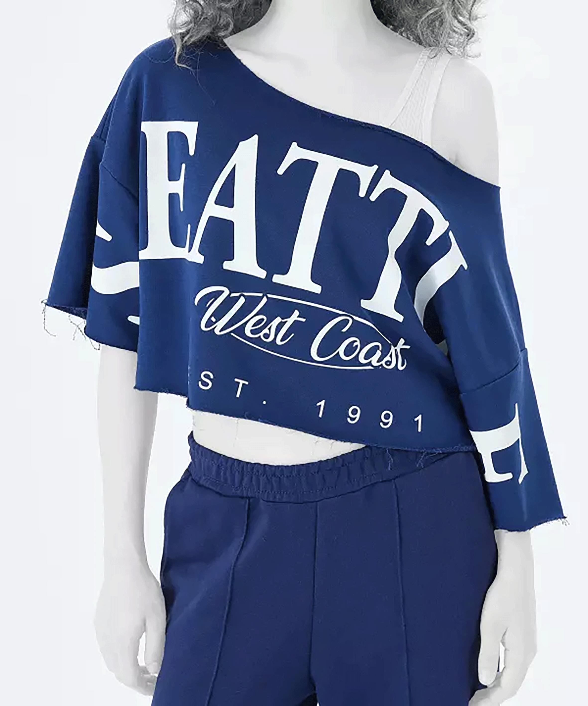 تی شرت طرح دار زنانه کوتون Koton کد 5SAL10045IK