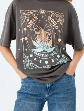 تی شرت زنانه کوتون Koton کد 5SAL10056IK