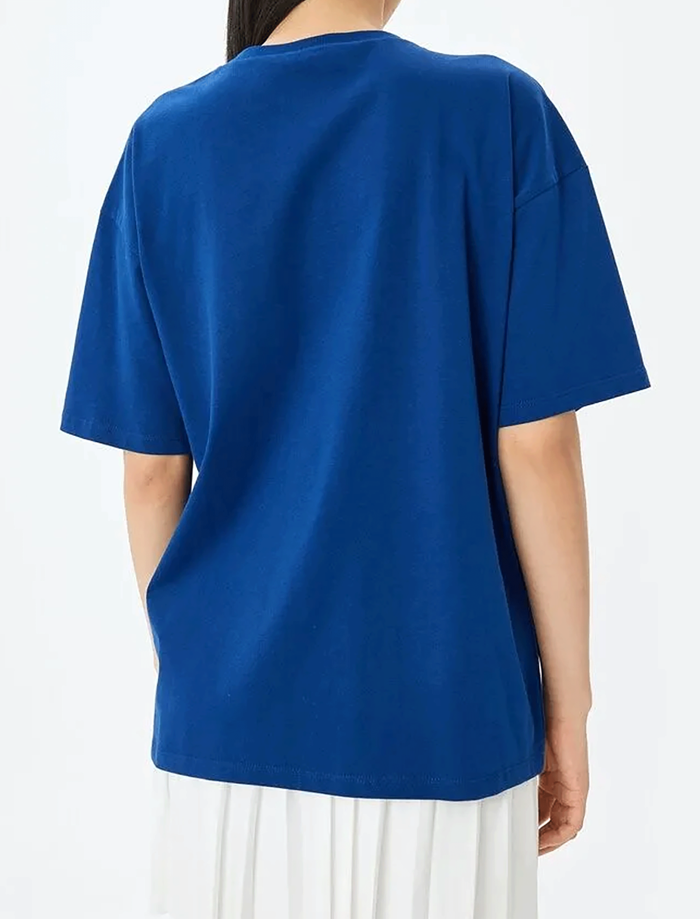 تی شرت طرح دار زنانه کوتون Koton کد 5SAL10085IK