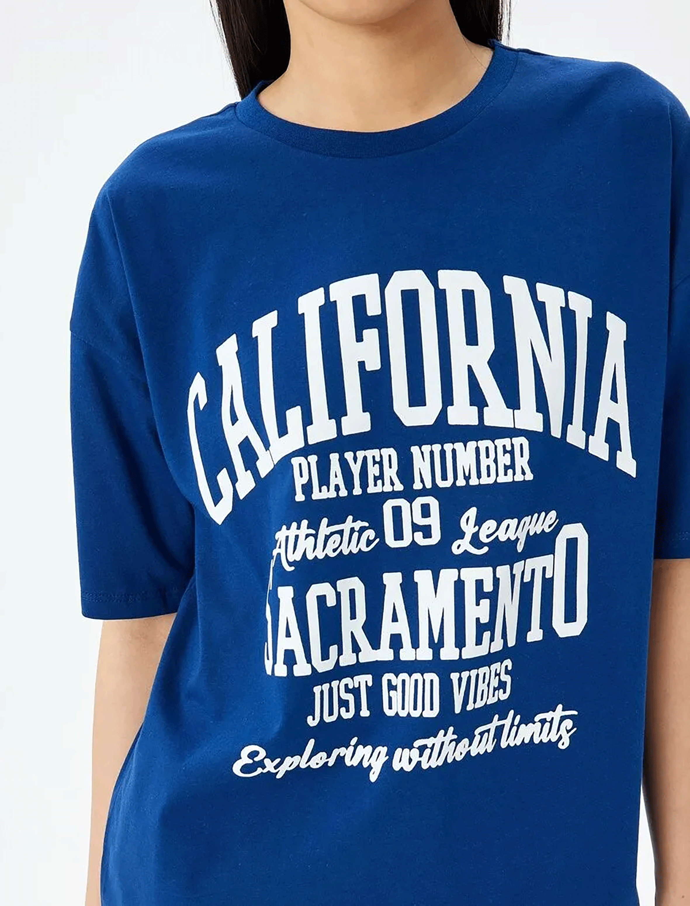 تی شرت طرح دار زنانه کوتون Koton کد 5SAL10085IK