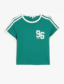 تی شرت زنانه کوتون Koton کد 5SAL10136IK