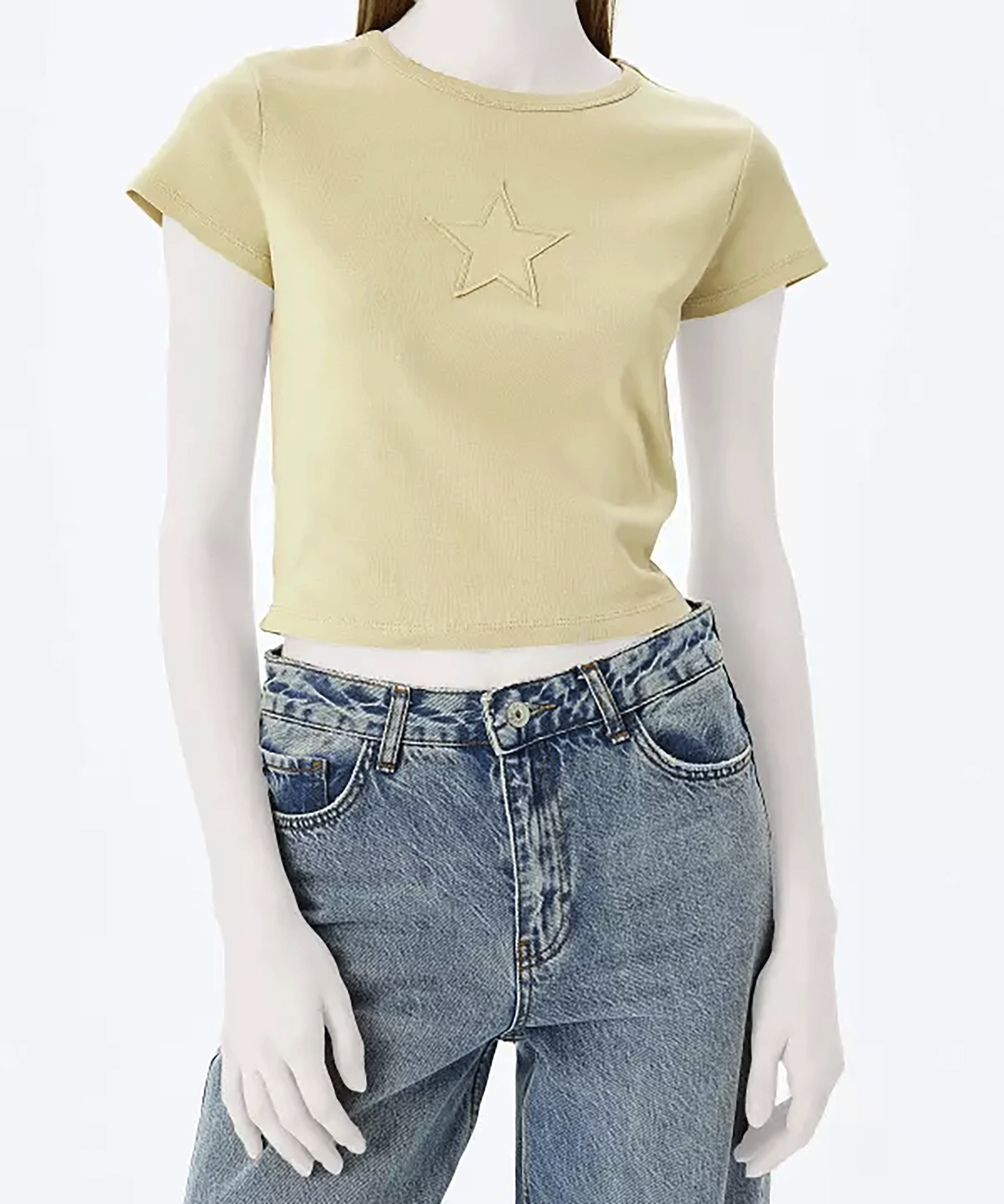 تی شرت طرح دار زنانه کوتون Koton کد 5SAL10223IK