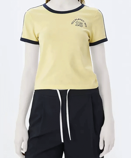 تی شرت طرح دار زنانه کوتون Koton کد 5SAL10239IK