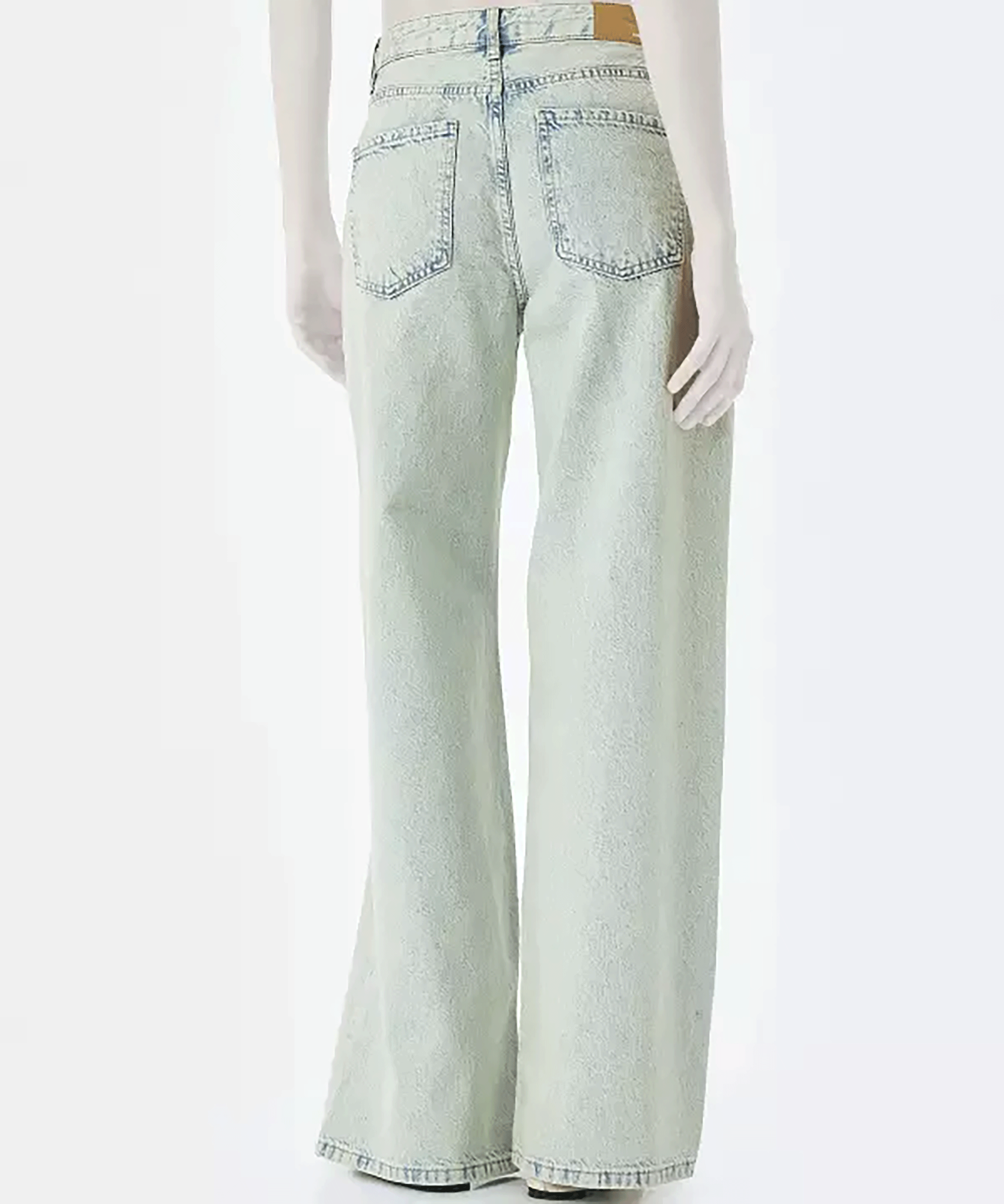 شلوار جین آزاد  زنانه کوتون Koton کد 5SAL40008MD