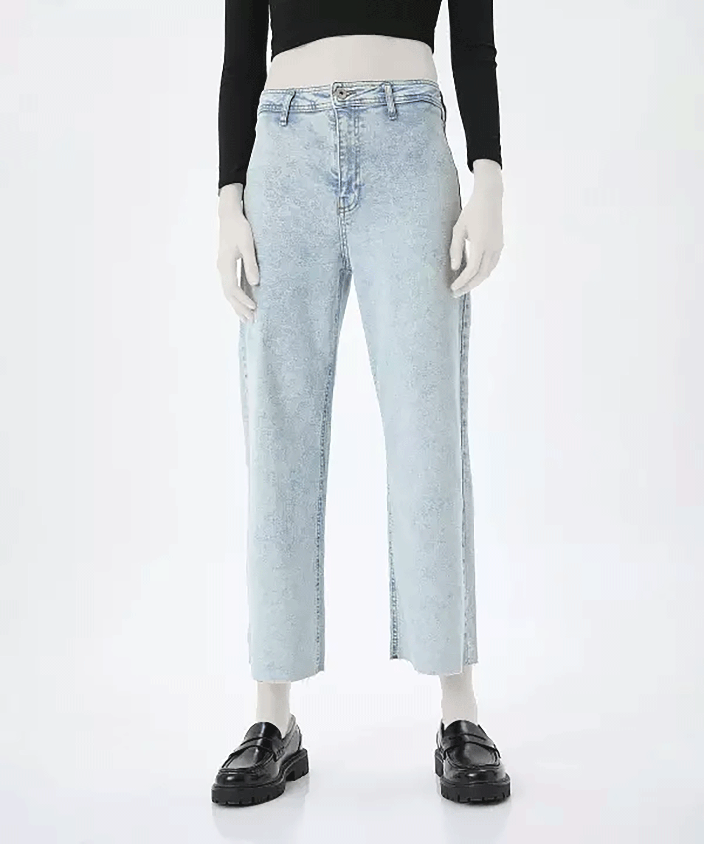 شلوار جین راسته زنانه کوتون Koton کد 5SAL40028MD