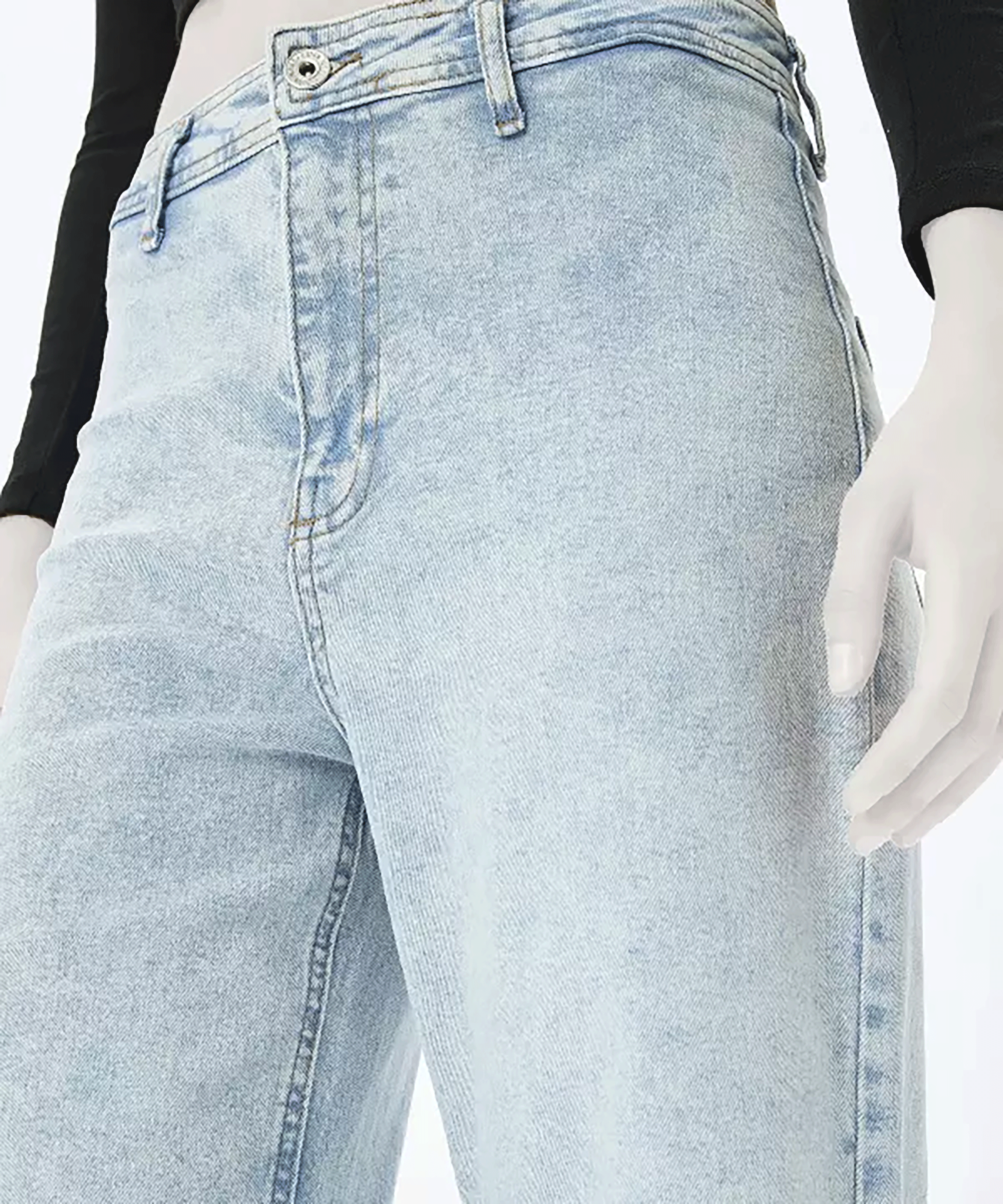 شلوار جین راسته زنانه کوتون Koton کد 5SAL40028MD