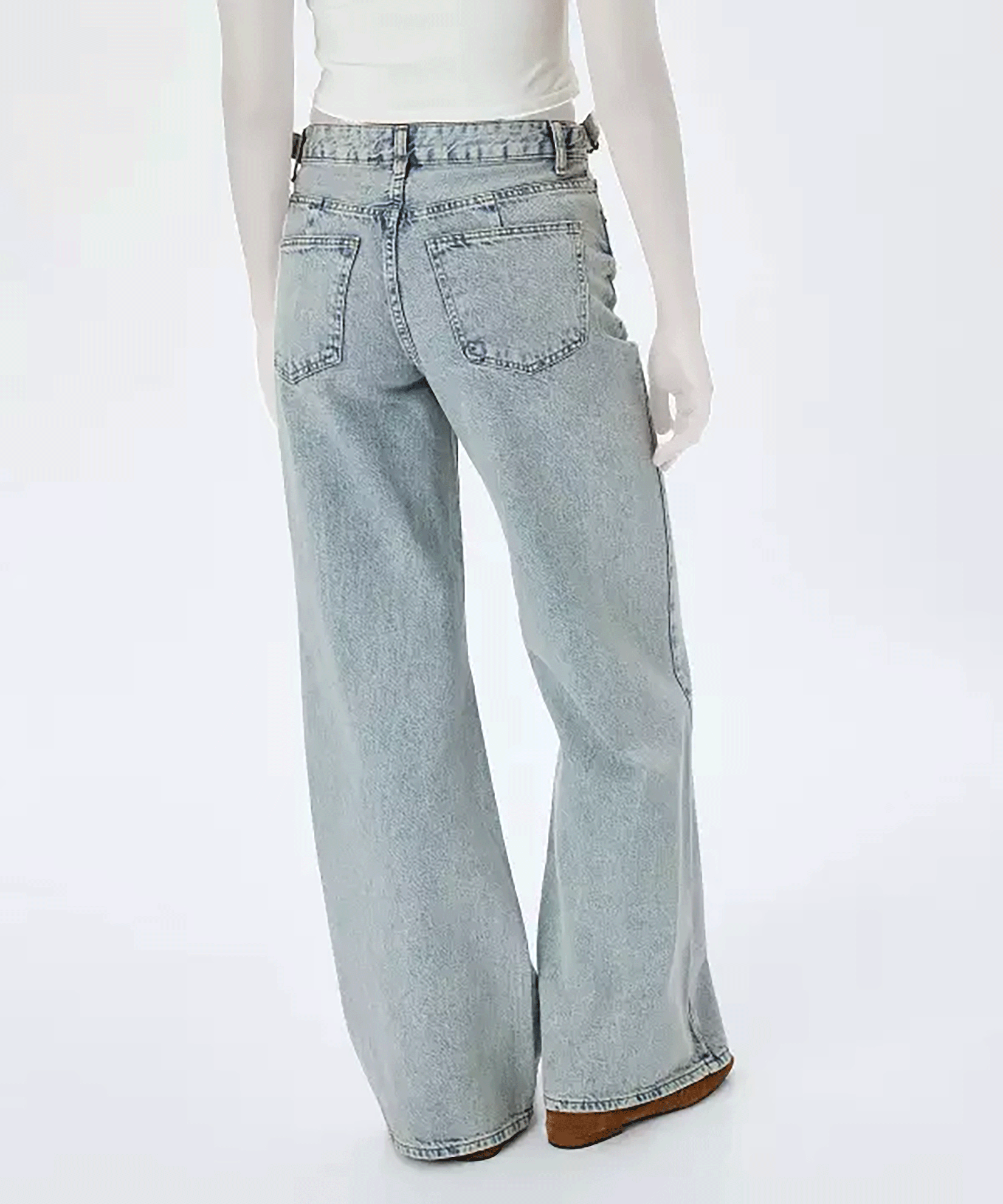 شلوار جین آزاد  زنانه کوتون Koton کد 5SAL40042MD