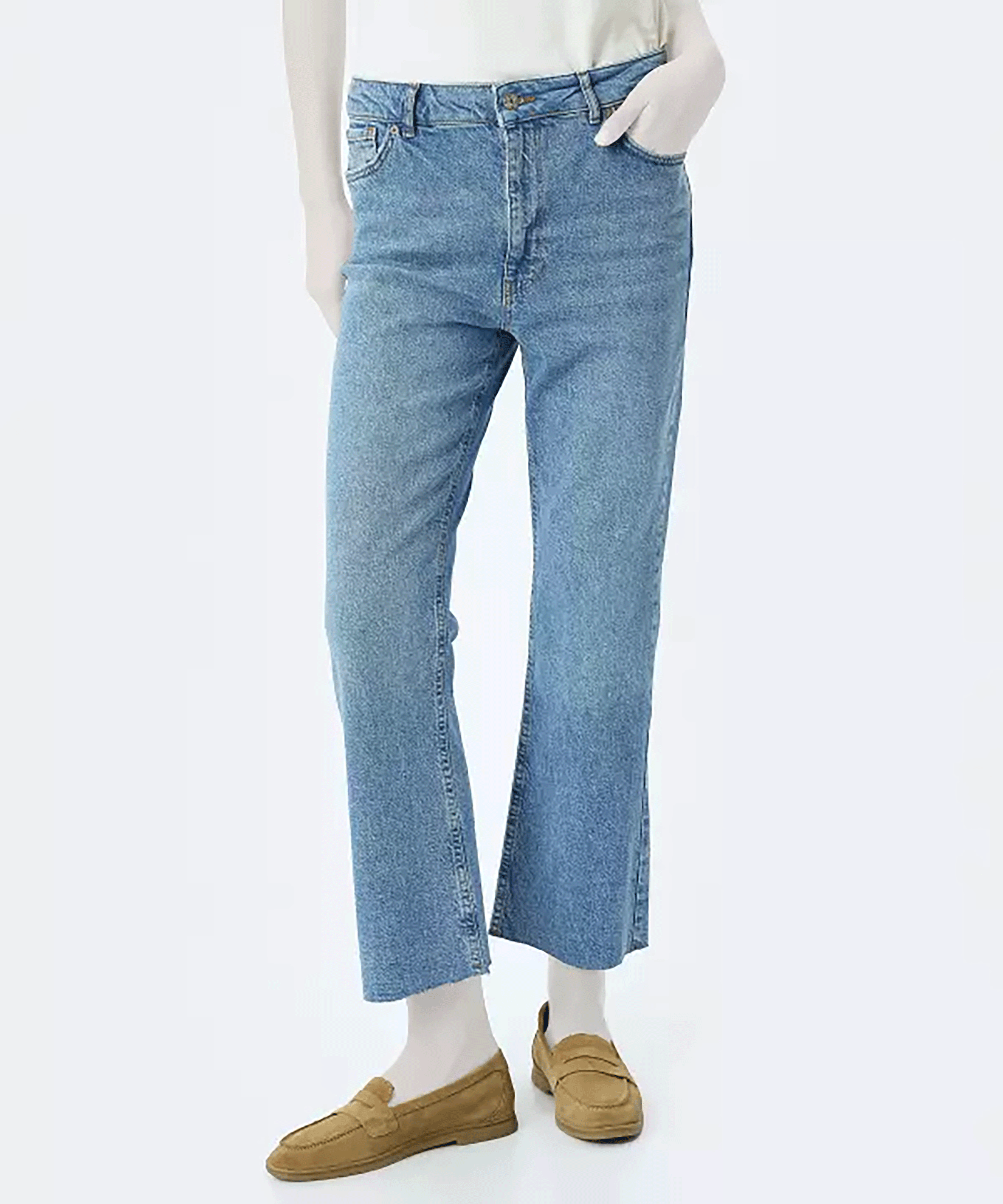 شلوار جین بوت کات  زنانه کوتون Koton کد 5SAL40055MD