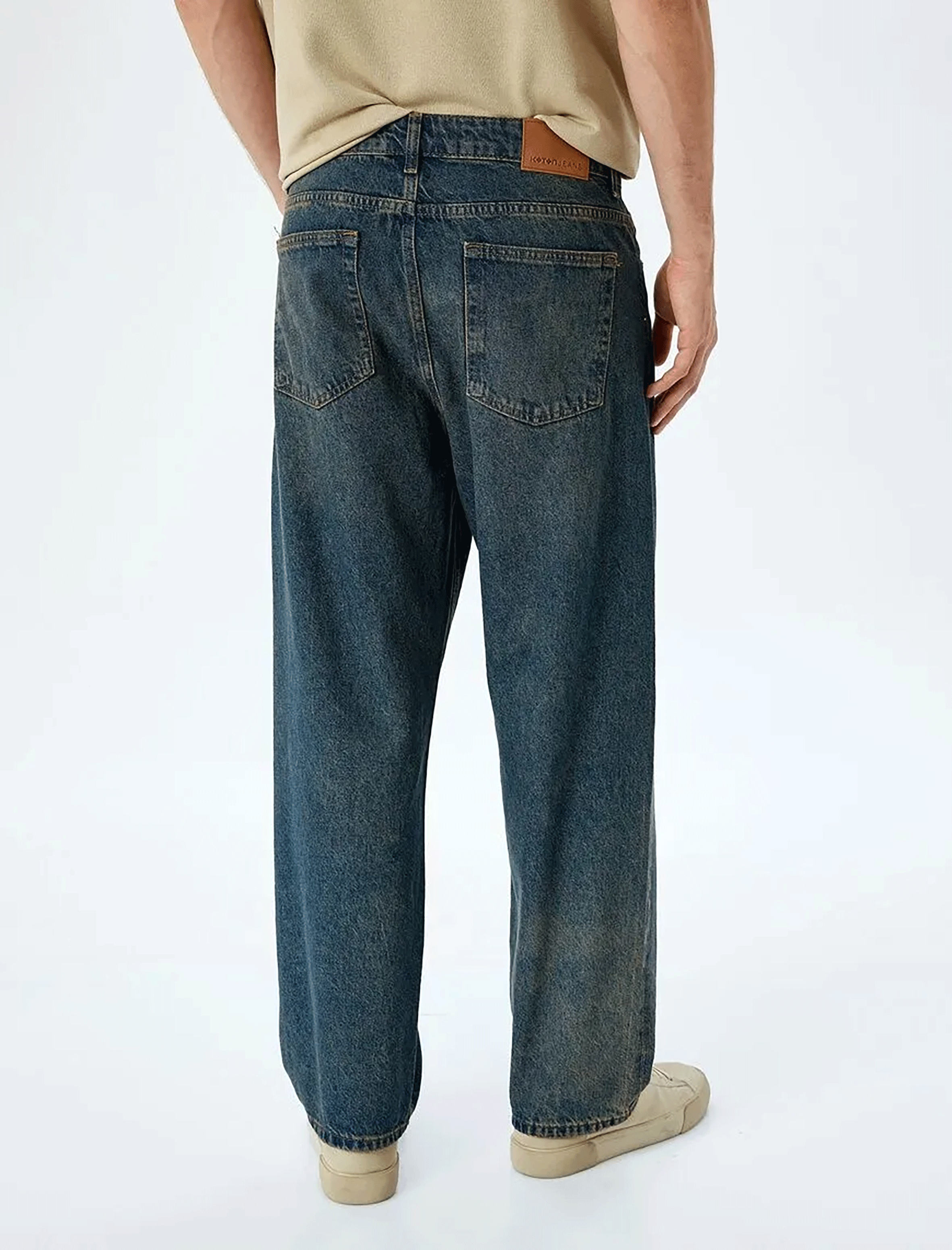 شلوار جین آزاد  مردانه کوتون Koton کد 5SAM40038ND