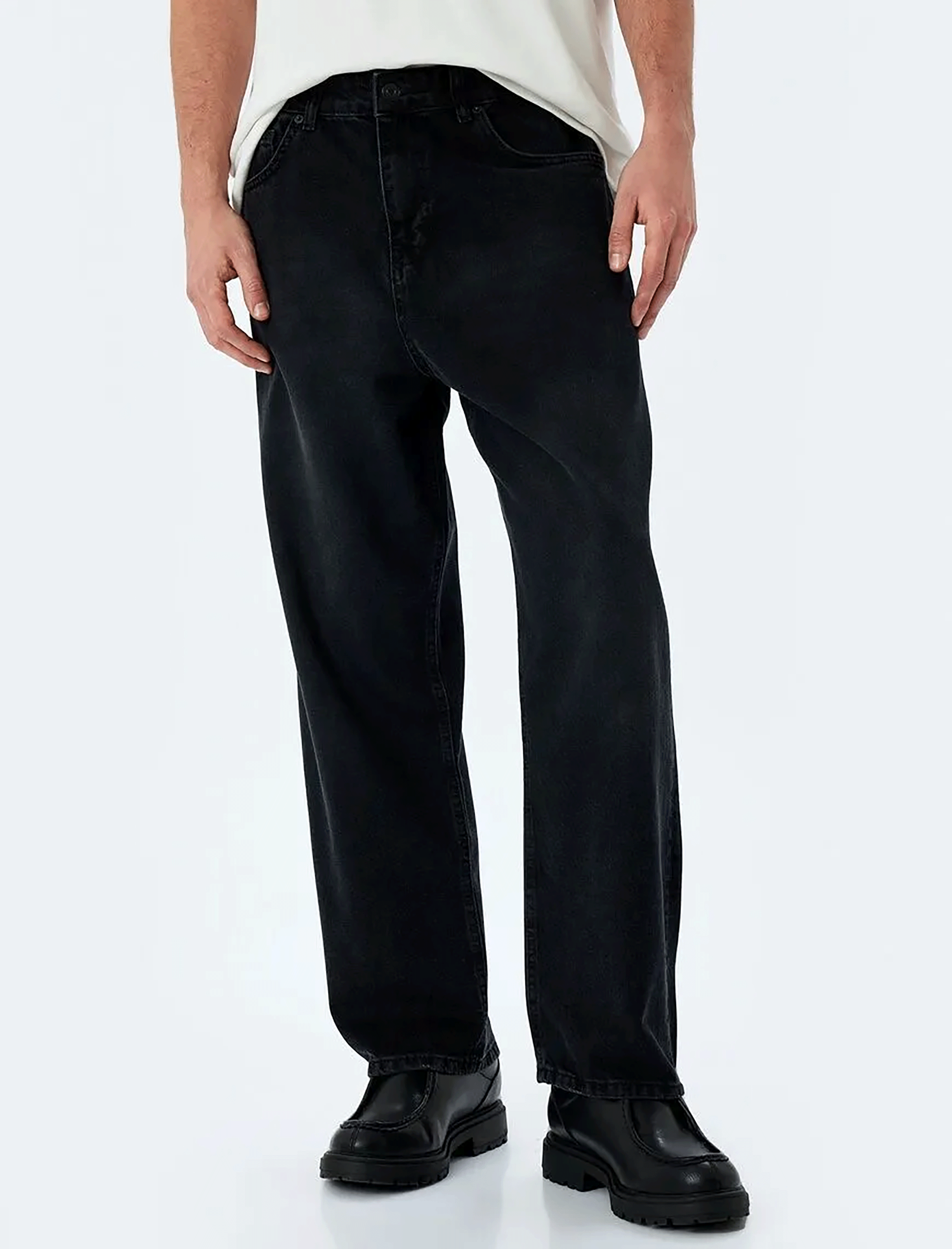 شلوار جین آزاد  مردانه کوتون Koton کد 5SAM40038ND