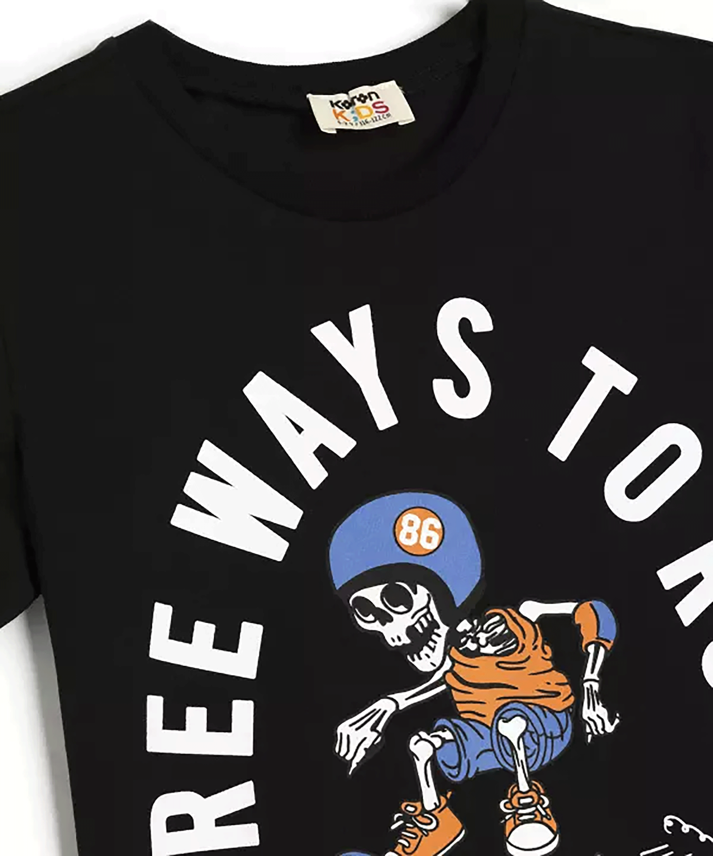 تی شرت طرح دار پسرانه کوتون Koton کد 5SKB10172TK