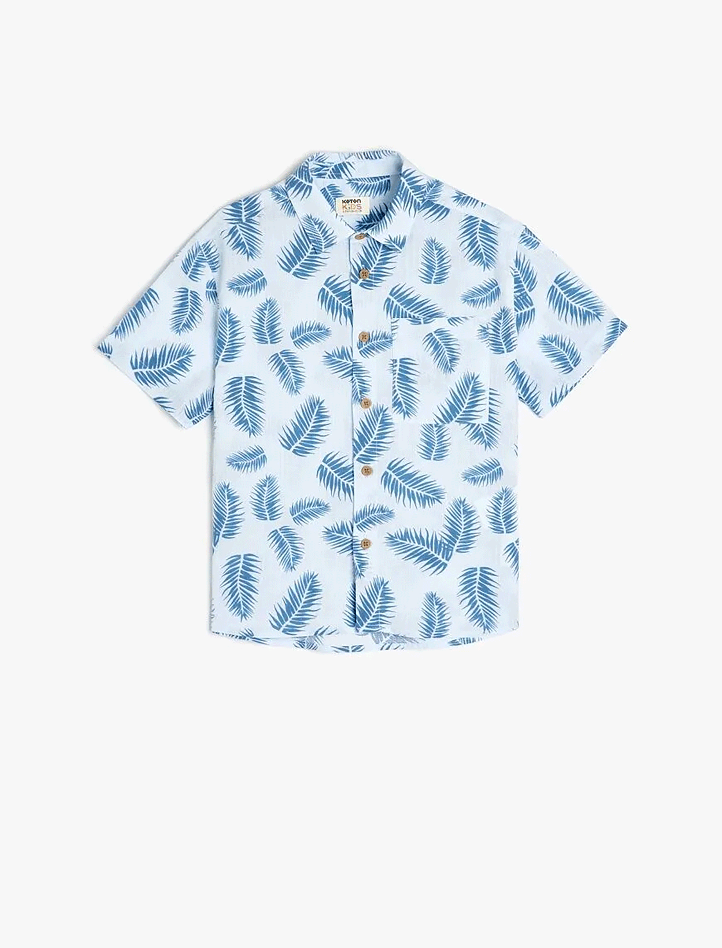 پیراهن طرح دار پسرانه کوتون Koton کد 5SKB60037TW